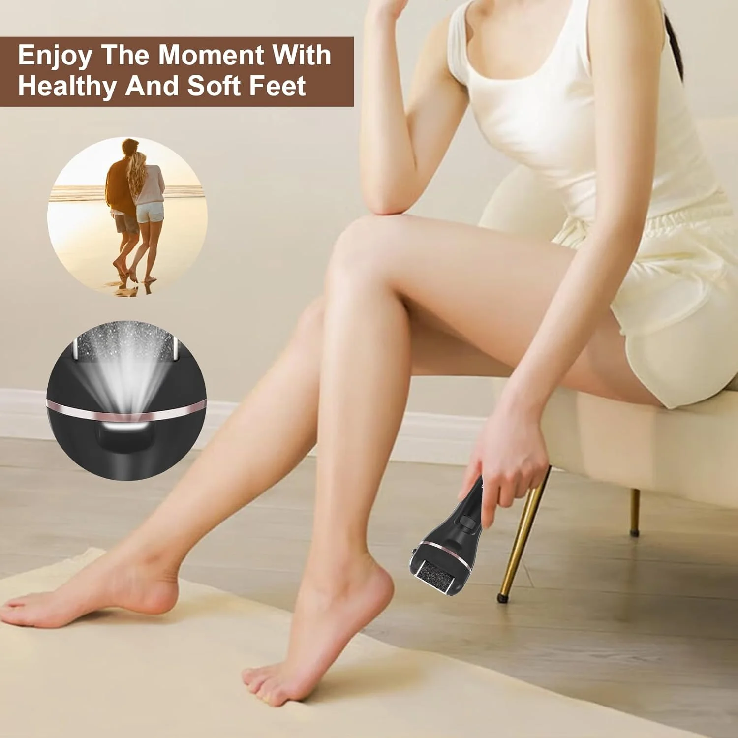 ست از بین برنده پینه پا برقی، آسیاب کننده با نمایشگر دیجیتال، ابزار پدیکور استیل ضد زنگ، کیت مراقبت قابل حمل، سوهان از بین برنده پوست مرده با 2 سرعت ست از بین برنده پینه پا برقی، آسیاب کننده با نمایشگر دیجیتال، ابزار پدیکور استیل ضد زنگ، کیت مراقبت قابل حمل، سوهان از بین برنده پوست مرده با 2 سرعت