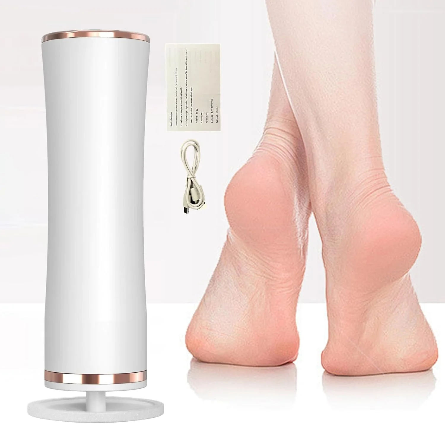 Foot Callus Remover Electric - Foot Dead Skin Scrubber Handheld,Pedicure Machine Rechargeable Callus Scrubbing Tool for Women Wife Mother Girlfriend Boyfriend Father Foot Callus Remover Electric - Foot Dead Skin Scrubber Handheld,Pedicure Machine Rechargeable Callus Scrubbing Tool for Women Wife Mother Girlfriend Boyfriend Father