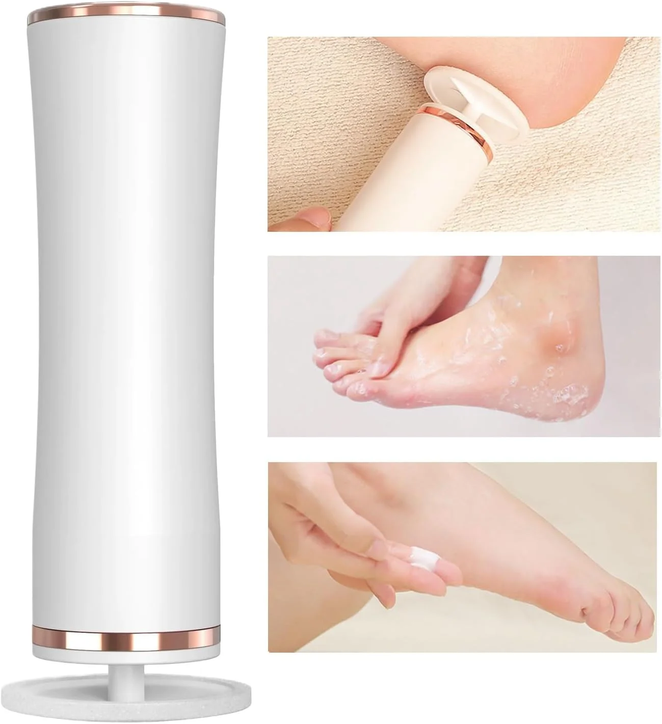 Foot Callus Remover Electric - Foot Dead Skin Scrubber Handheld,Pedicure Machine Rechargeable Callus Scrubbing Tool for Women Wife Mother Girlfriend Boyfriend Father Foot Callus Remover Electric - Foot Dead Skin Scrubber Handheld,Pedicure Machine Rechargeable Callus Scrubbing Tool for Women Wife Mother Girlfriend Boyfriend Father
