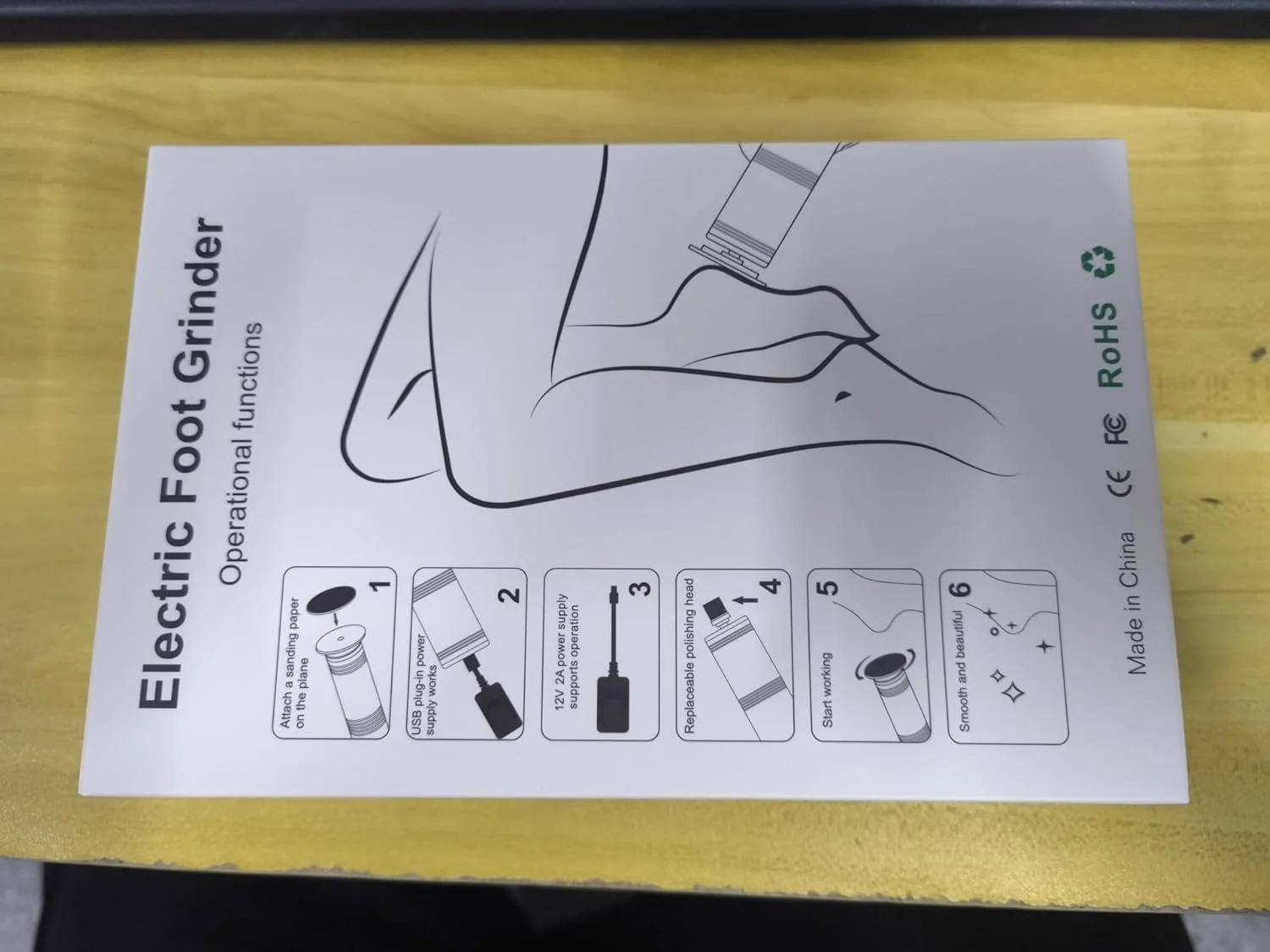 سوهان برقی پینه پا، پلنر پا، 850 دور در دقیقه، کنترل سرعت پیوسته، 30 عدد سری سمباده برقی، شامل تغییر جهت چرخش برای مراقبت حرفه ای از پا در خانه، خاکستری سوهان برقی پینه پا، پلنر پا، 850 دور در دقیقه، کنترل سرعت پیوسته، 30 عدد سری سمباده برقی، شامل تغییر جهت چرخش برای مراقبت حرفه ای از پا در خانه، خاکستری