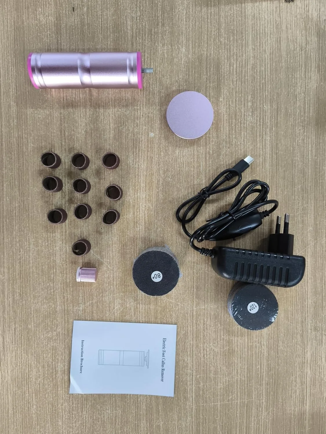 سوهان برقی پینه پا، پلنر پا، 850 دور در دقیقه، کنترل سرعت پیوسته، 30 عدد سری سمباده برقی، شامل تغییر جهت چرخش برای مراقبت حرفه ای از پا در خانه، خاکستری سوهان برقی پینه پا، پلنر پا، 850 دور در دقیقه، کنترل سرعت پیوسته، 30 عدد سری سمباده برقی، شامل تغییر جهت چرخش برای مراقبت حرفه ای از پا در خانه، خاکستری