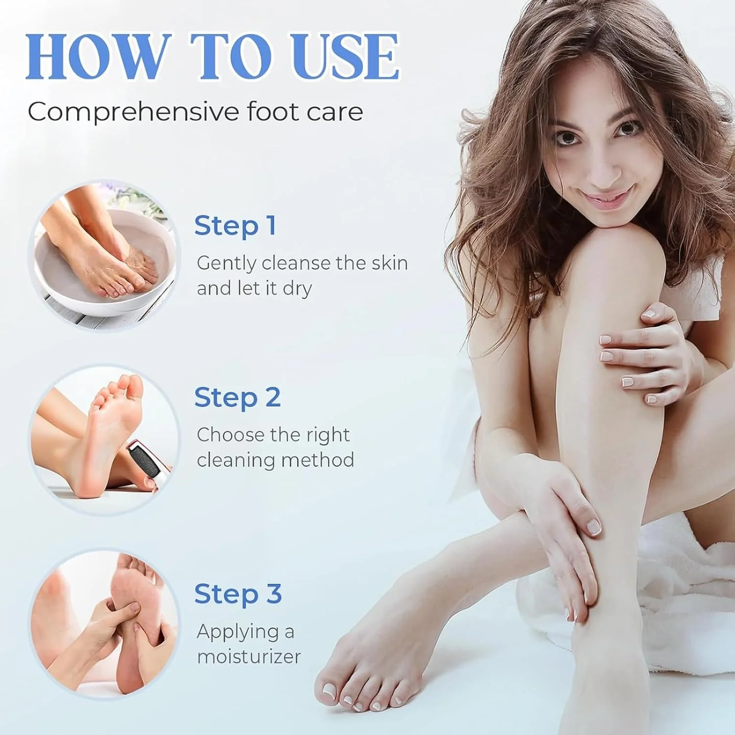 سوهان برقی پا برای از بین بردن پینه