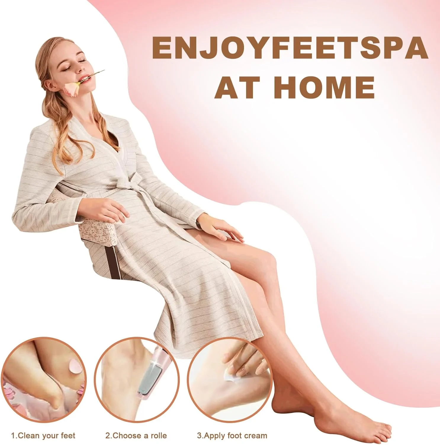 دستگاه پدیکور برقی DNXCDM، سوهان پدیکور شارژی برای از بین بردن پینه پا، بهترین ابزار مراقبت از پا