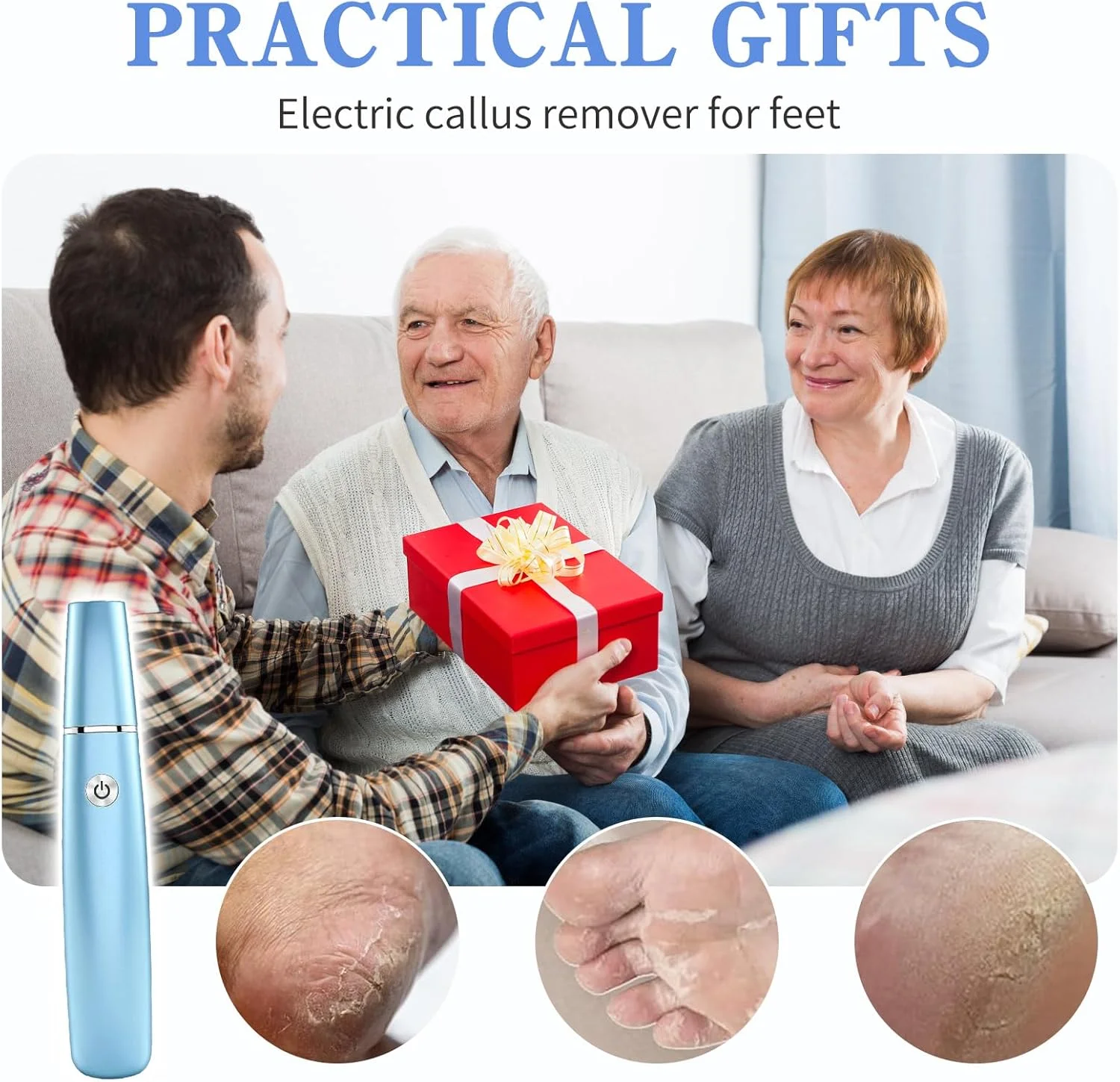 سوهان برقی پا برای از بین بردن پینه