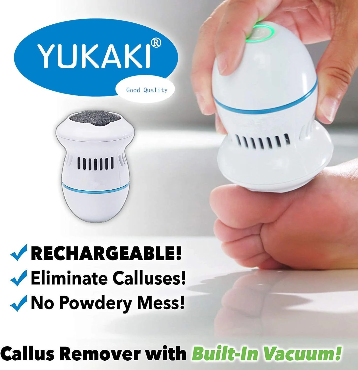 CHOUJU Callus Remover Electric Rasp Foot Care Automatic Peeling Grinding Dead Skin Machine for Feet and Hands File CHOUJU Callus Remover Electric Rasp Foot Care Automatic Peeling Grinding Dead Skin Machine for Feet and Hands File