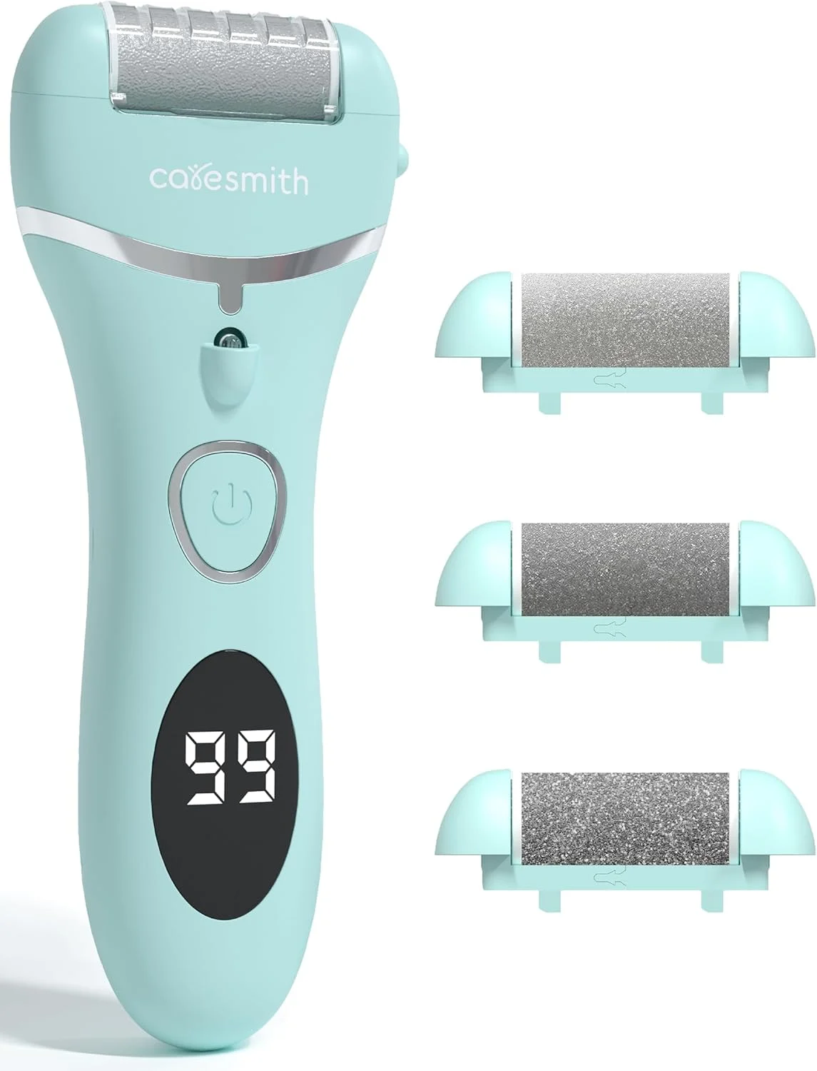 سوهان پدیکور برقی Caresmith Bloom برای از بین بردن پوست مرده | دارای 3 سری کریستال کوارتز مناسب برای از بین بردن پوست مرده | کیت پدیکور برای زنان به عنوان پاک کننده پا سوهان پدیکور برقی Caresmith Bloom برای از بین بردن پوست مرده | دارای 3 سری کریستال کوارتز مناسب برای از بین بردن پوست مرده | کیت پدیکور برای زنان به عنوان پاک کننده پا