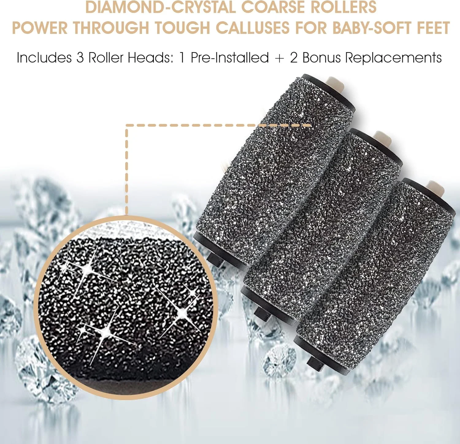 سوهان برقی قدرتمند و شارژی از برند Care me برای از بین بردن پینه پا