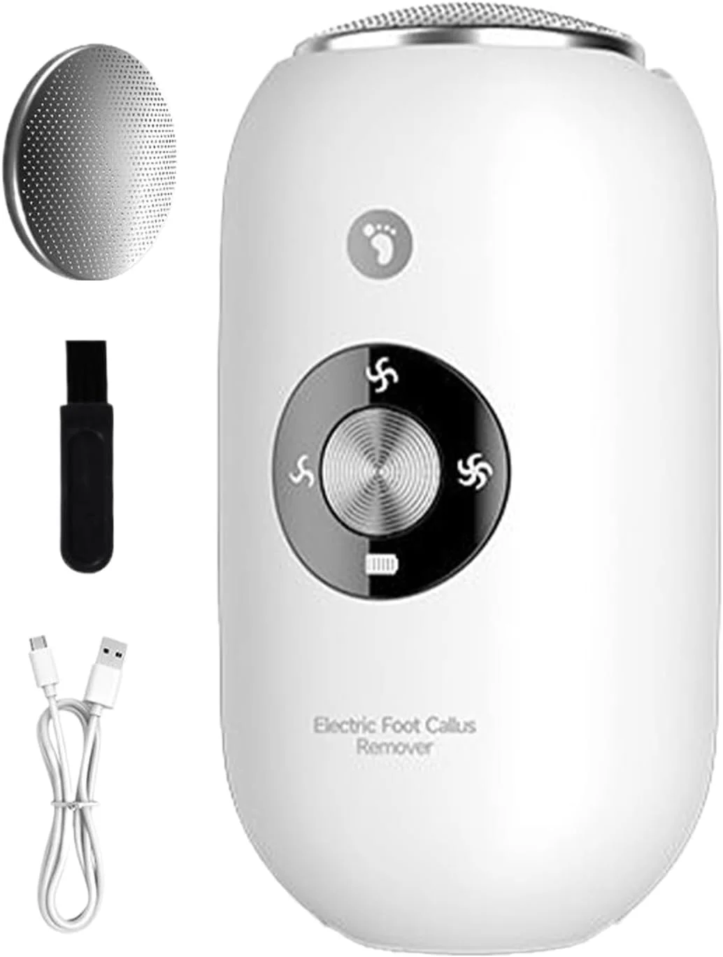 Callus Remover | Callus Foot Remover - Waterproof Electric Scrubber with Rechargeable Battery Professional Scraper for Dry Dead Skin Home Pedicure Callus Remover | Callus Foot Remover - Waterproof Electric Scrubber with Rechargeable Battery Professional Scraper for Dry Dead Skin Home Pedicure