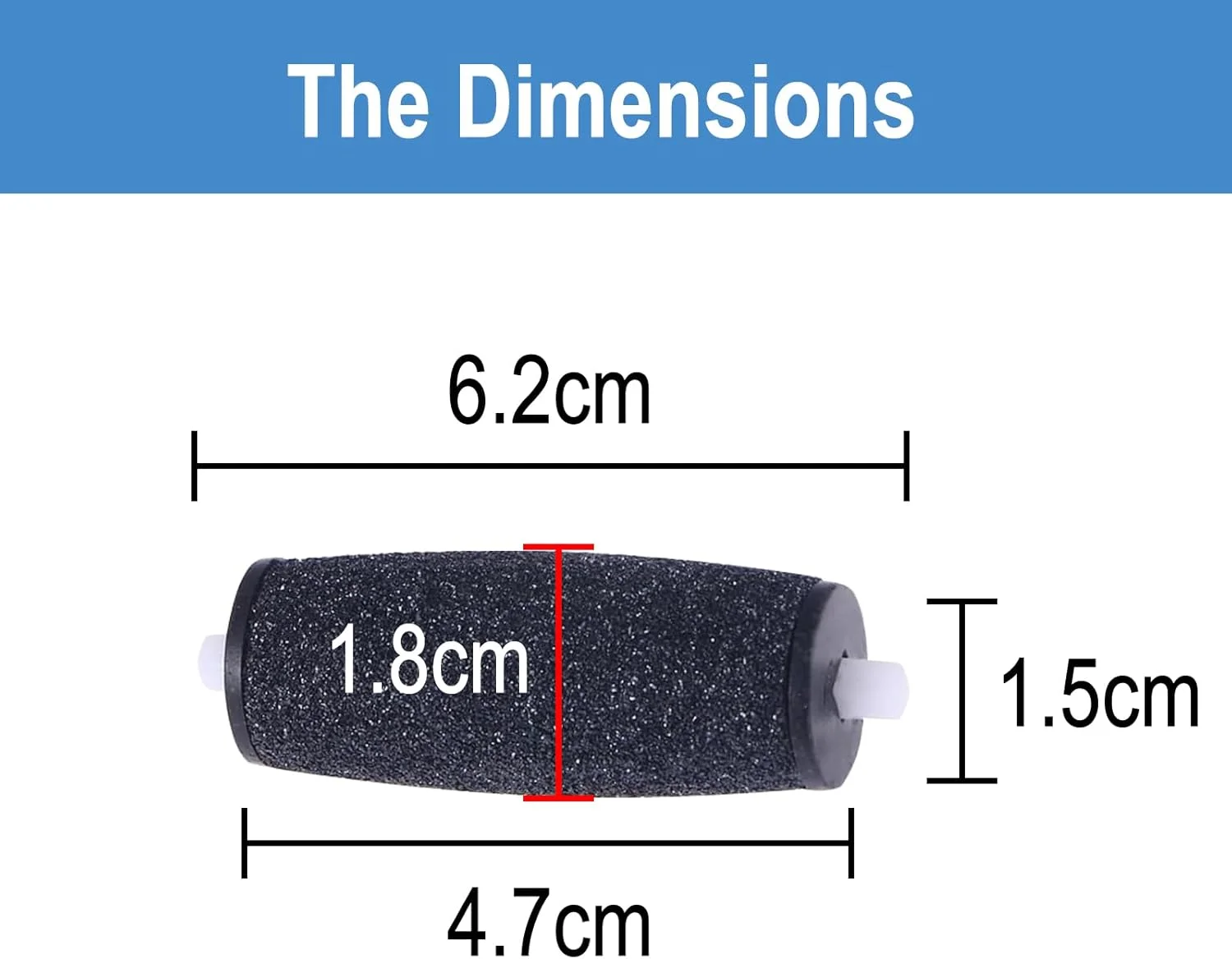 12 PCS Callus Remover Replacement Rollers, Electric Callus Remover Rollers for Electric Callus Remover Ideal for Foot Care 12 PCS Callus Remover Replacement Rollers, Electric Callus Remover Rollers for Electric Callus Remover Ideal for Foot Care