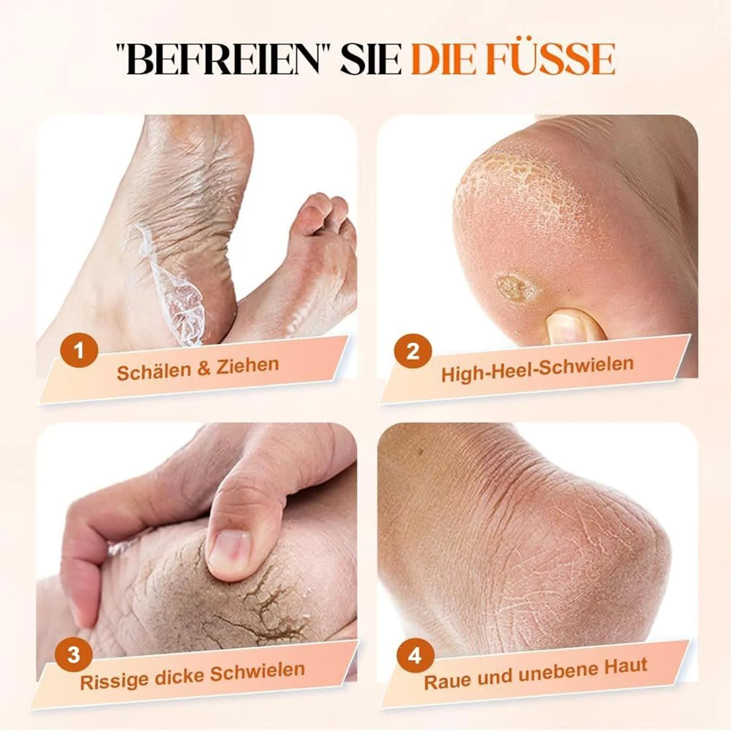 Callus Remover for Feet - Callus Remover Electric Pedicure Tools for Feet | Rechargeable Grinder Scrubber Pedicure Kit for Women Men Hard Rough Cracked Dead Skin Heel Care