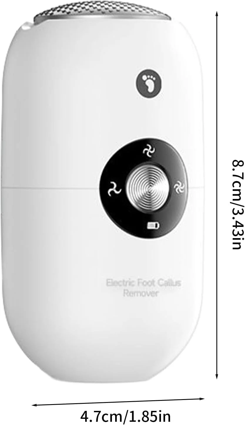 Callus Remover | Callus Foot Remover - Waterproof Electric Scrubber with Rechargeable Battery Professional Scraper for Dry Dead Skin Home Pedicure