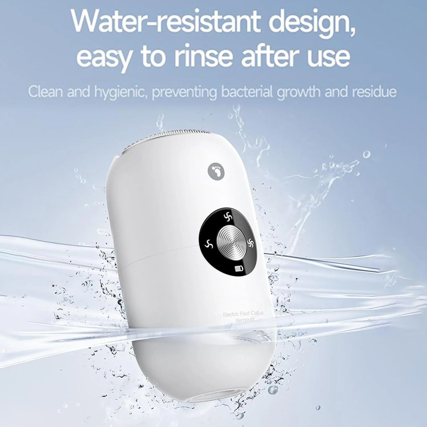 Callus Remover | Callus Foot Remover - Waterproof Electric Scrubber with Rechargeable Battery Professional Scraper for Dry Dead Skin Home Pedicure