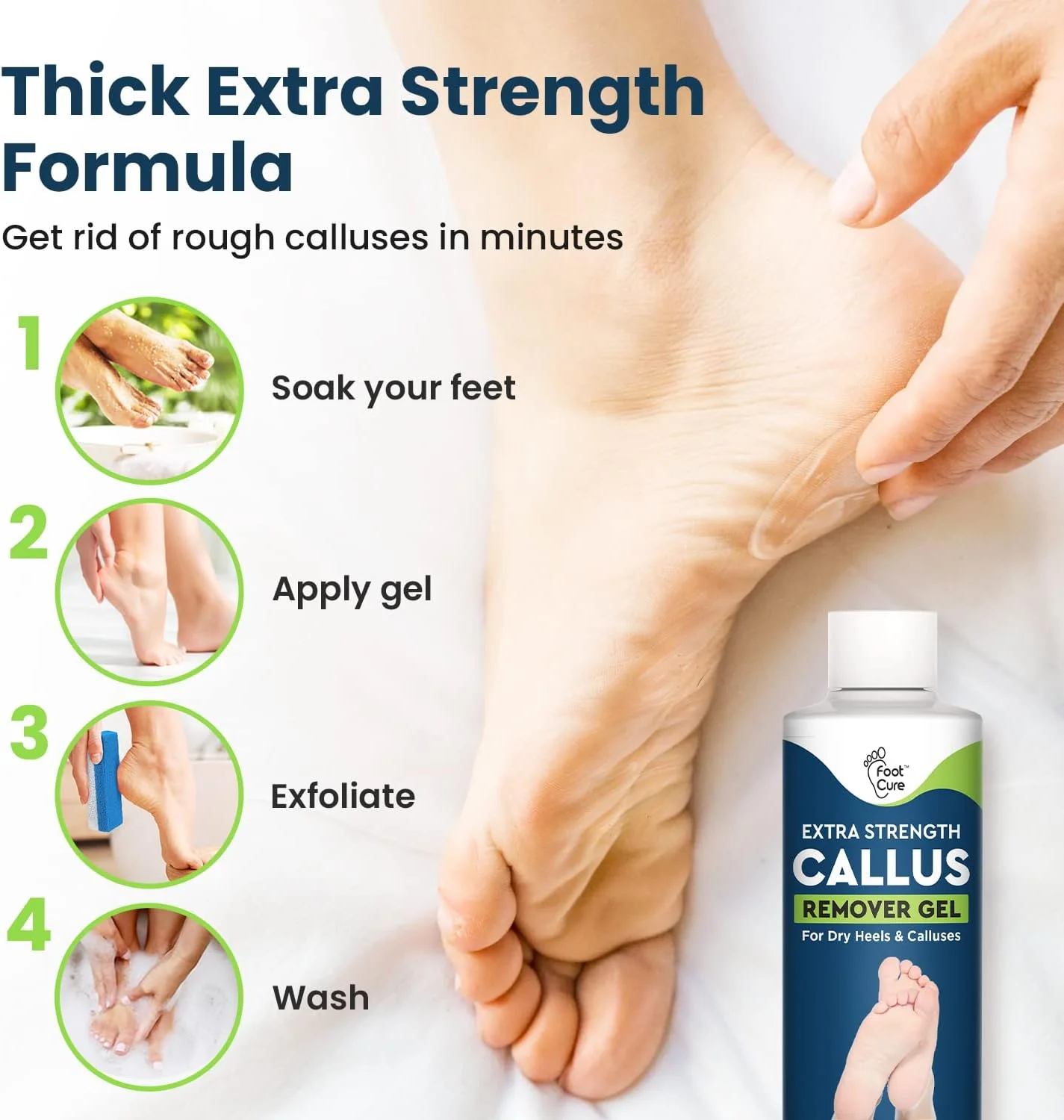 از بین برنده پینه پا همراه با ژل قوی و سنگ پا - راهی آسان برای از بین بردن پینه های سخت و پوست مرده - مراقبت حرفه ای از پا در خانه برای آقایان و خانم ها - ساخت آمریکا از بین برنده پینه پا همراه با ژل قوی و سنگ پا - راهی آسان برای از بین بردن پینه های سخت و پوست مرده - مراقبت حرفه ای از پا در خانه برای آقایان و خانم ها - ساخت آمریکا