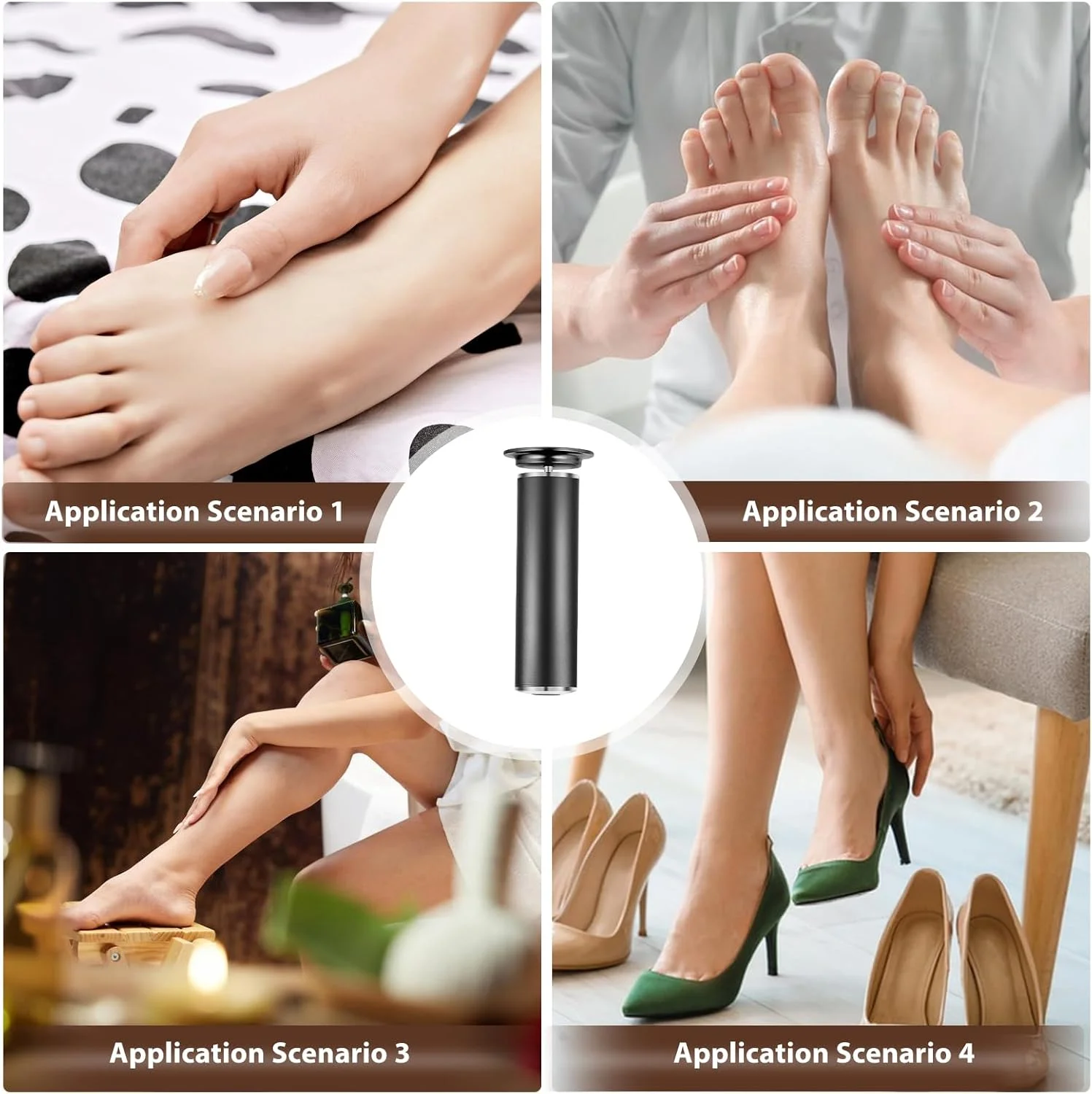 دستگاه از بین برنده پینه برقی قوی - ست پدیکور دستگاه از بین برنده پینه پا با 60 پد سنباده ای جایگزین، سوهان برقی حرفه ای پا برای از بین بردن پینه پا دستگاه از بین برنده پینه برقی قوی - ست پدیکور دستگاه از بین برنده پینه پا با 60 پد سنباده ای جایگزین، سوهان برقی حرفه ای پا برای از بین بردن پینه پا