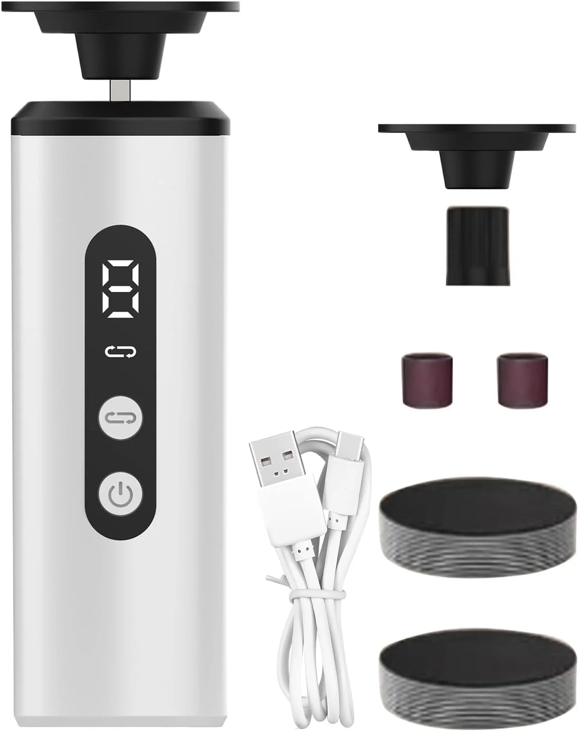 سوهان برقی پدیکور حذف کننده پینه پا، اسکرابر پدیکور قابل شارژ برای زنان، مردان و بزرگسالان مسن