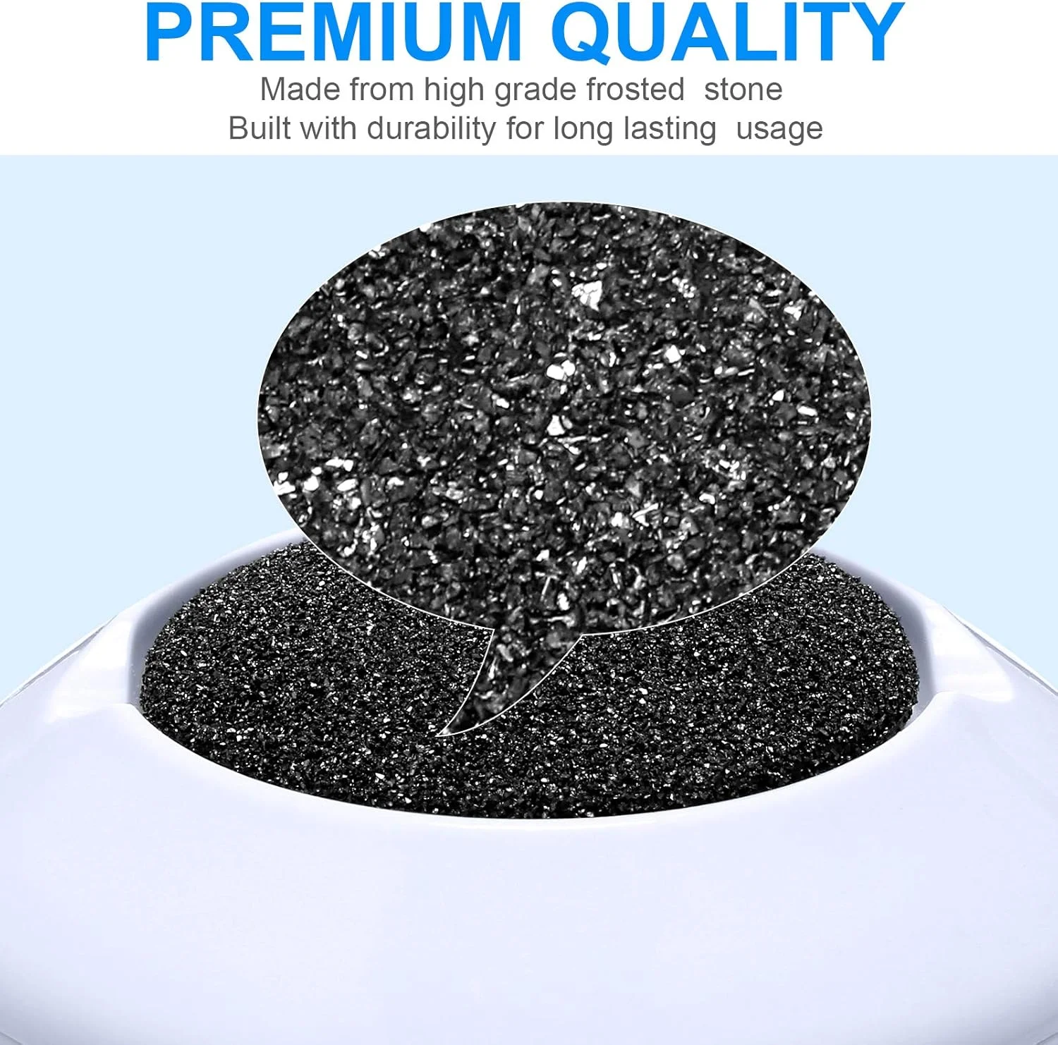 سری یدکی سمباده ای برقی پدیکور BBTO، 20 عدد، زبری معمولی، مناسب برای دستگاه های از بین برنده پینه و پوست های مرده پا (مشکی) سری یدکی سمباده ای برقی پدیکور BBTO، 20 عدد، زبری معمولی، مناسب برای دستگاه های از بین برنده پینه و پوست های مرده پا (مشکی)