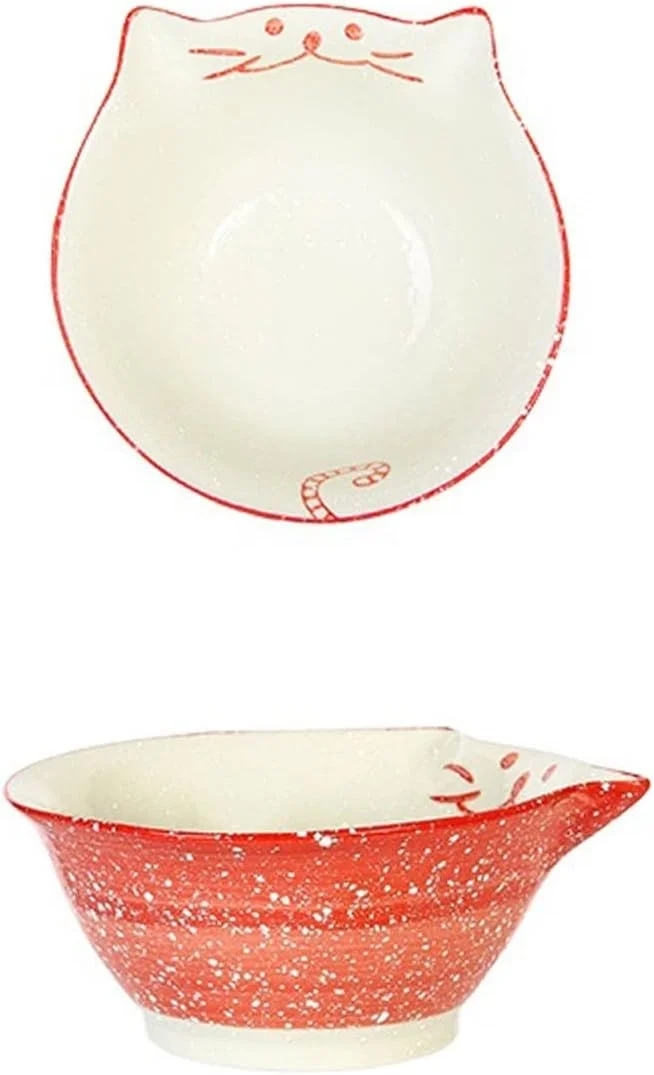 کاسه های دسر کوچک FBITE، ظروف سس 4.5 اینچی، کاسه های زیبا، ظروف سرامیکی خانگی دانشجویی، کاسه خلاقانه ژاپنی، کاسه نودل، کاسه دسر، نعلبکی سس