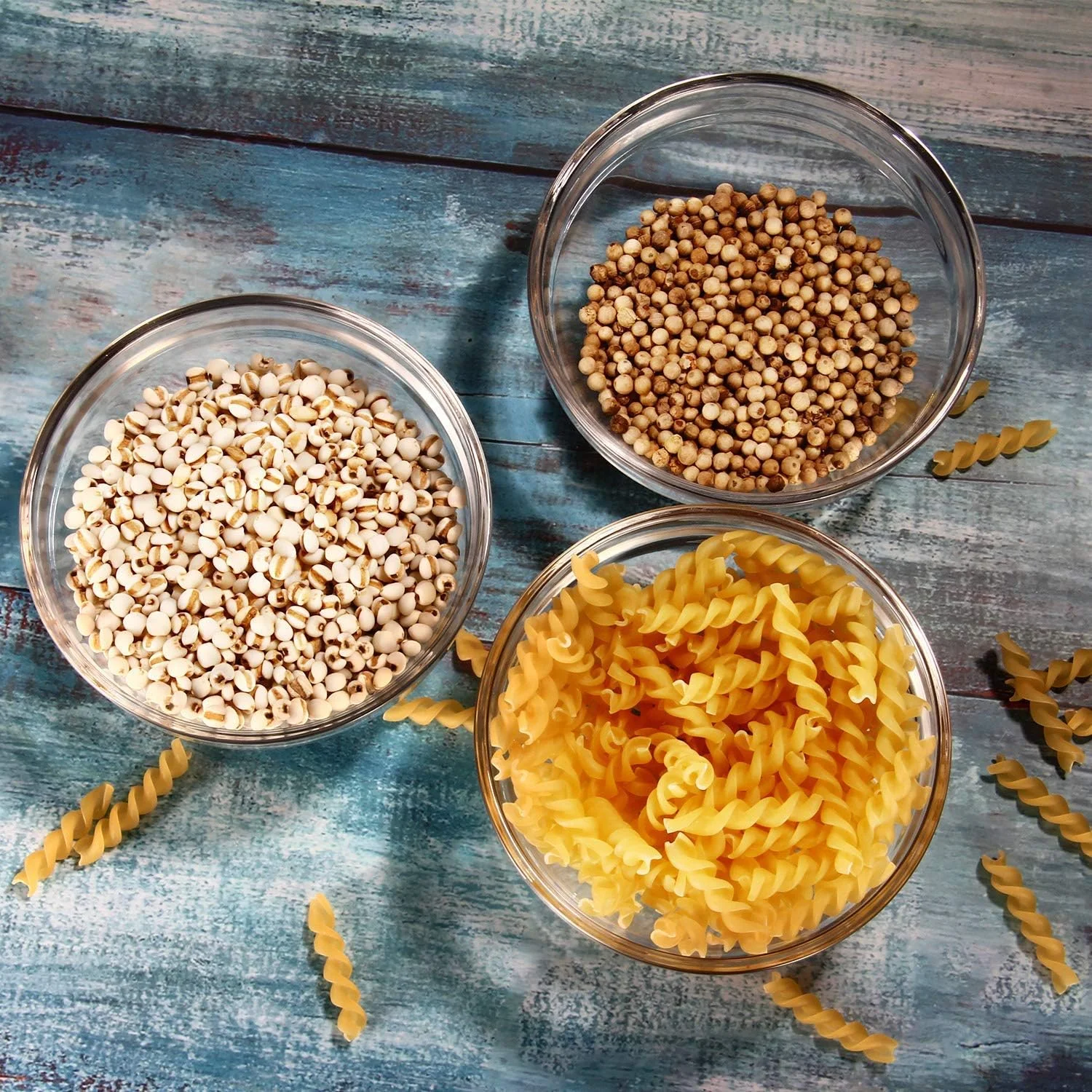 ظروف شیشه ای رامکین 16 عددی Farielyn-X، کاسه های کوچک شیشه ای 4 اینچی برای آماده سازی آشپزخانه، دسر، سس و ظروف آب نبات یا آجیل