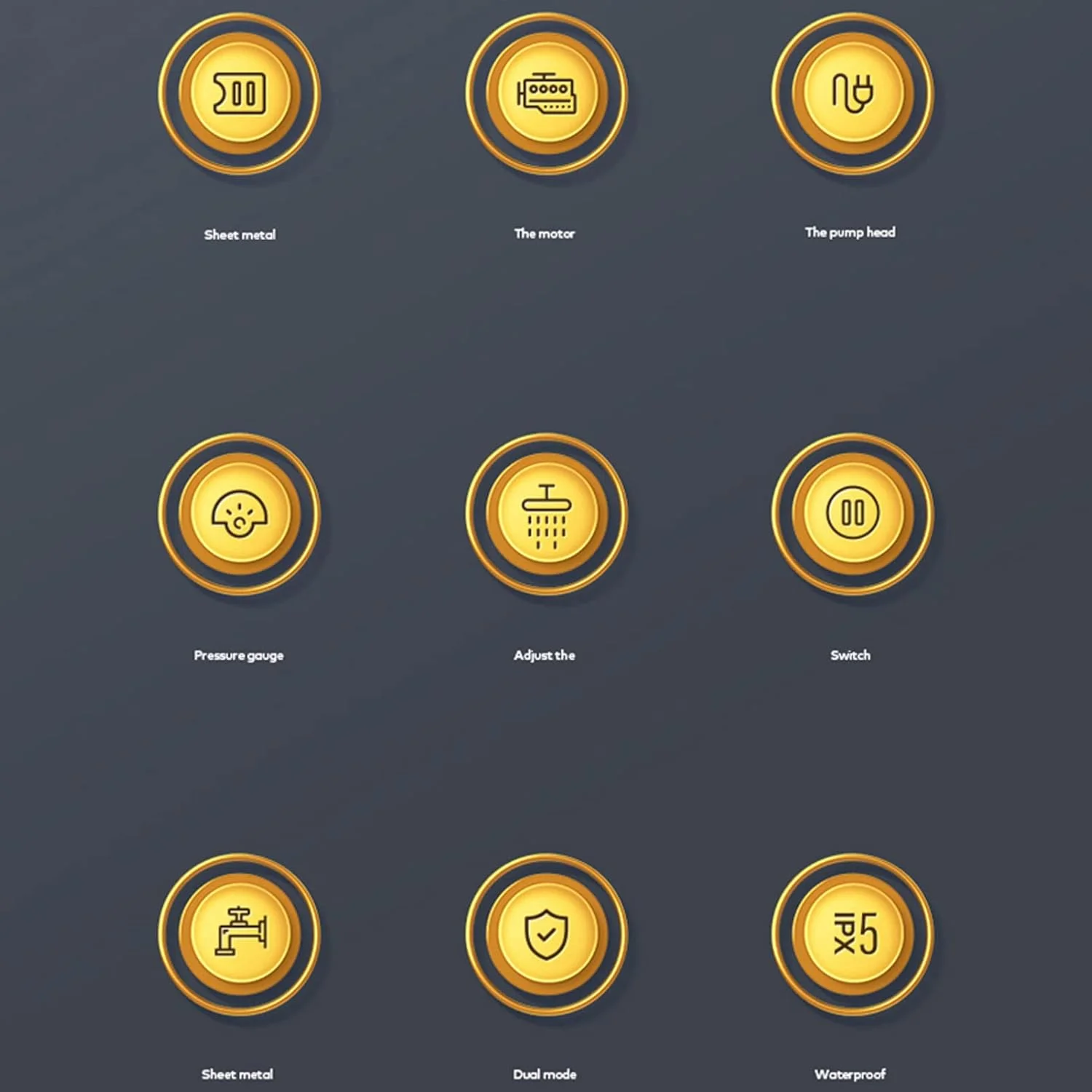 دستگاه کارواش فشار قوی WWART، 220 ولت 3000 وات، پمپ آب کارواش اتوماتیک، تفنگ آب، ژنراتور فوم، دستگاه تمیز کننده پمپ آب، A