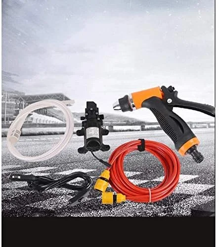 کیت کارواش 65 واتی 12 ولت YWH-WH، مجموعه پمپ آب فشار قوی، تفنگ اسپری برقی