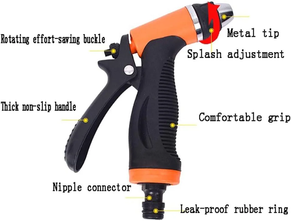 کارواش فشار قوی قابل حمل Yfainioo، کیت پمپ شستشوی برقی آب + شلنگ جت واش برای شستشوی خودرو، خانه و باغ