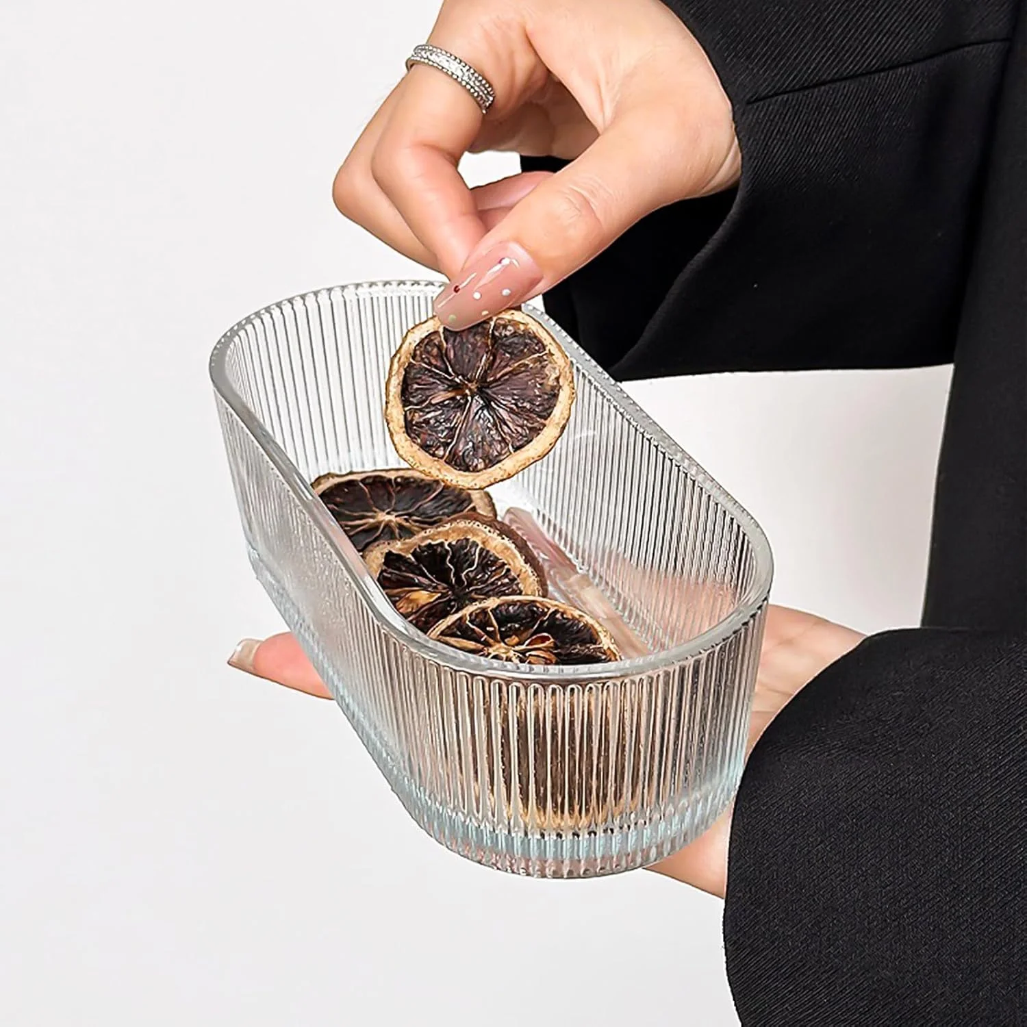 پیاله‌های دسر شیشه‌ای DZGUAI، پیاله‌های بستنی طرح‌دار وینتیج، پیاله‌های اسنک برای بستنی، میوه، پودینگ، اسنک‌های کوچک، ماست و پیش‌غذا، ست 2 عددی