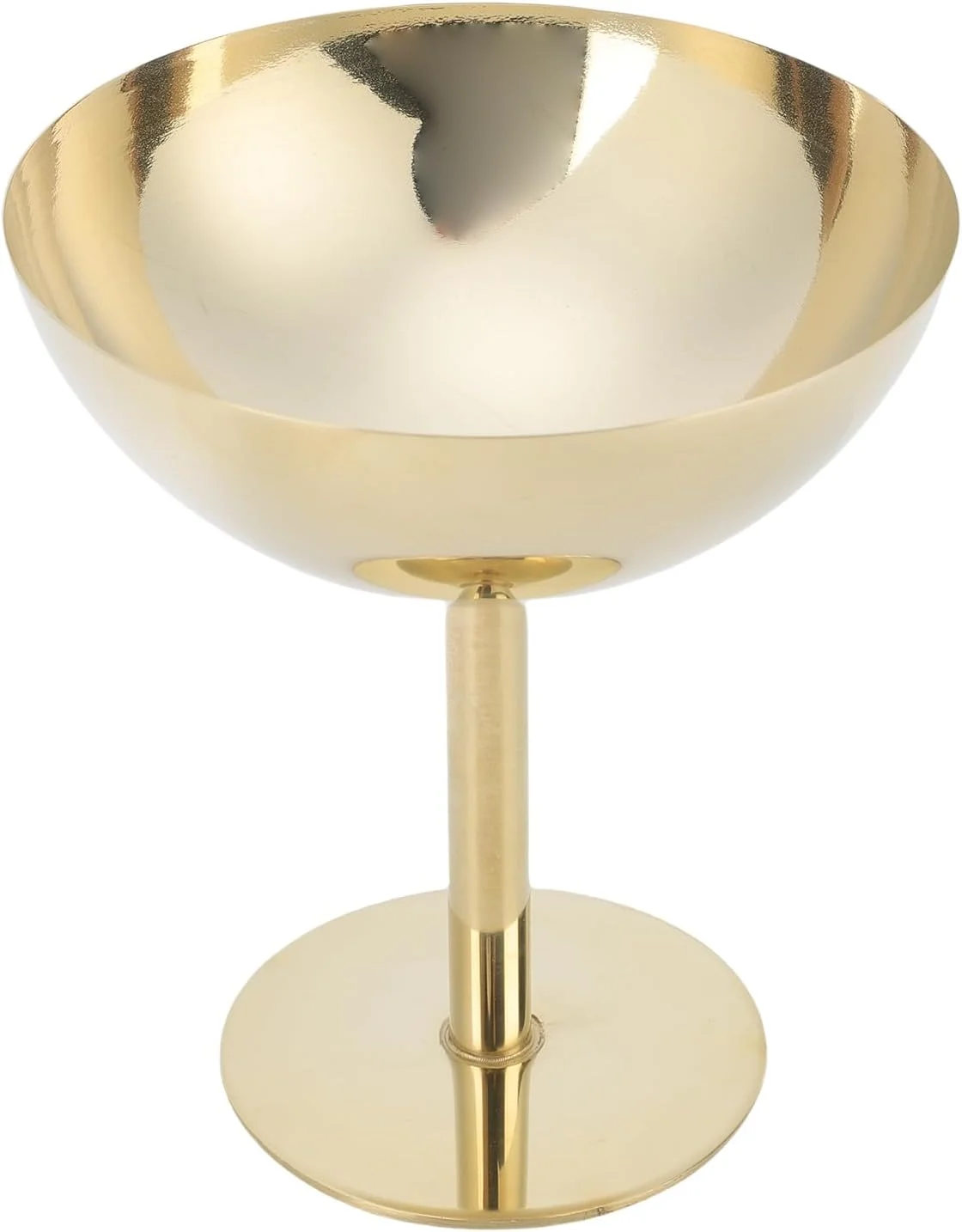 ظرف بستنی Bewinner، کاسه دسر شیک برای سرو بستنی، پودینگ، ماست، سالاد میوه، کاسه سس استیل، فنجان های کوچک گرد پایه دار ماست و آبنبات (بلند)