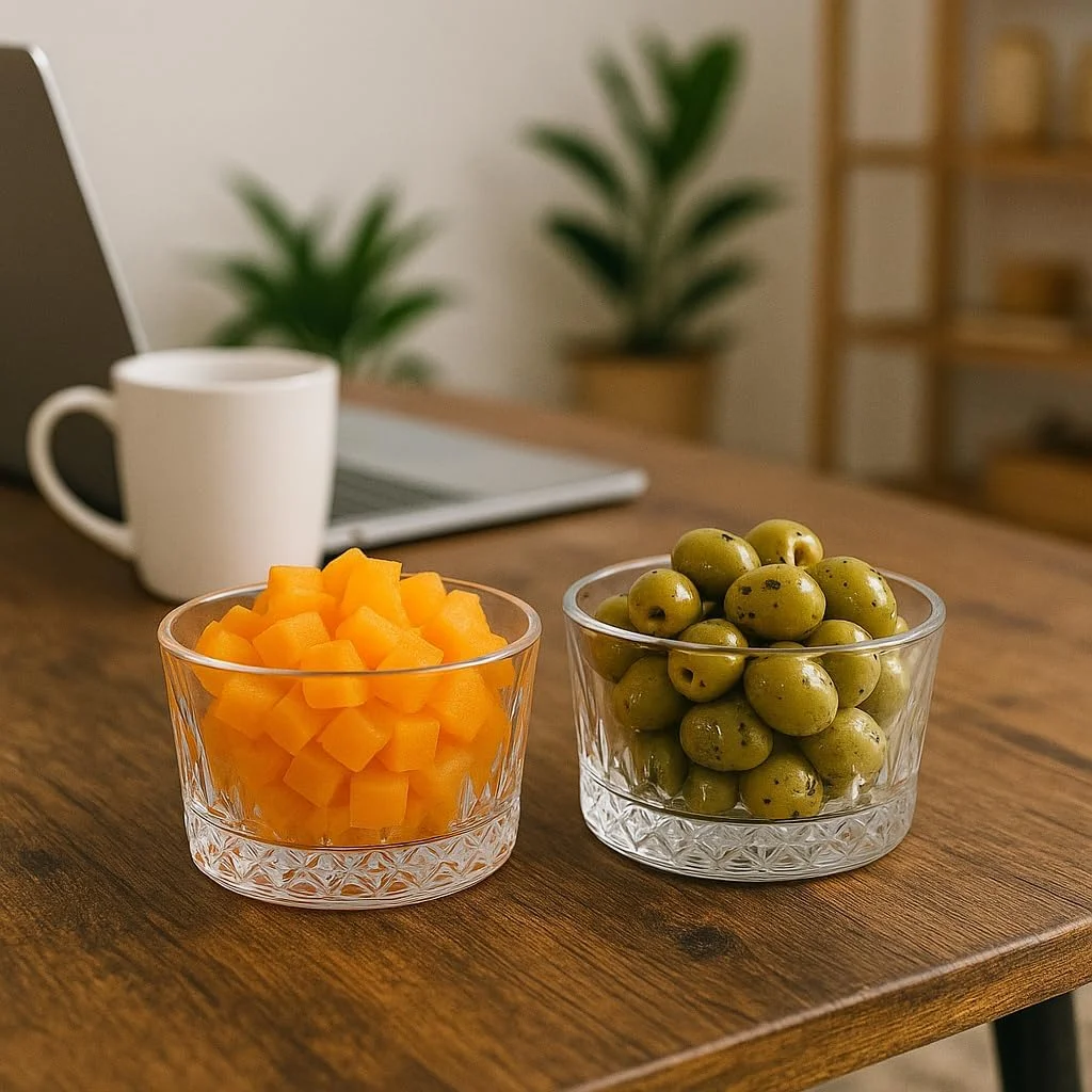 پیاله‌های دسر DMA-Z Odin، ۲۶۰ میلی‌لیتر - ست ۲ عددی پیاله‌های شیشه‌ای کریستالی با طرح، پیاله‌های شیشه‌ای برای دسر، بستنی، میوه، تنقلات، آجیل - قابل شستشو در ماشین ظرفشویی (۲۶۰ میلی‌لیتر)