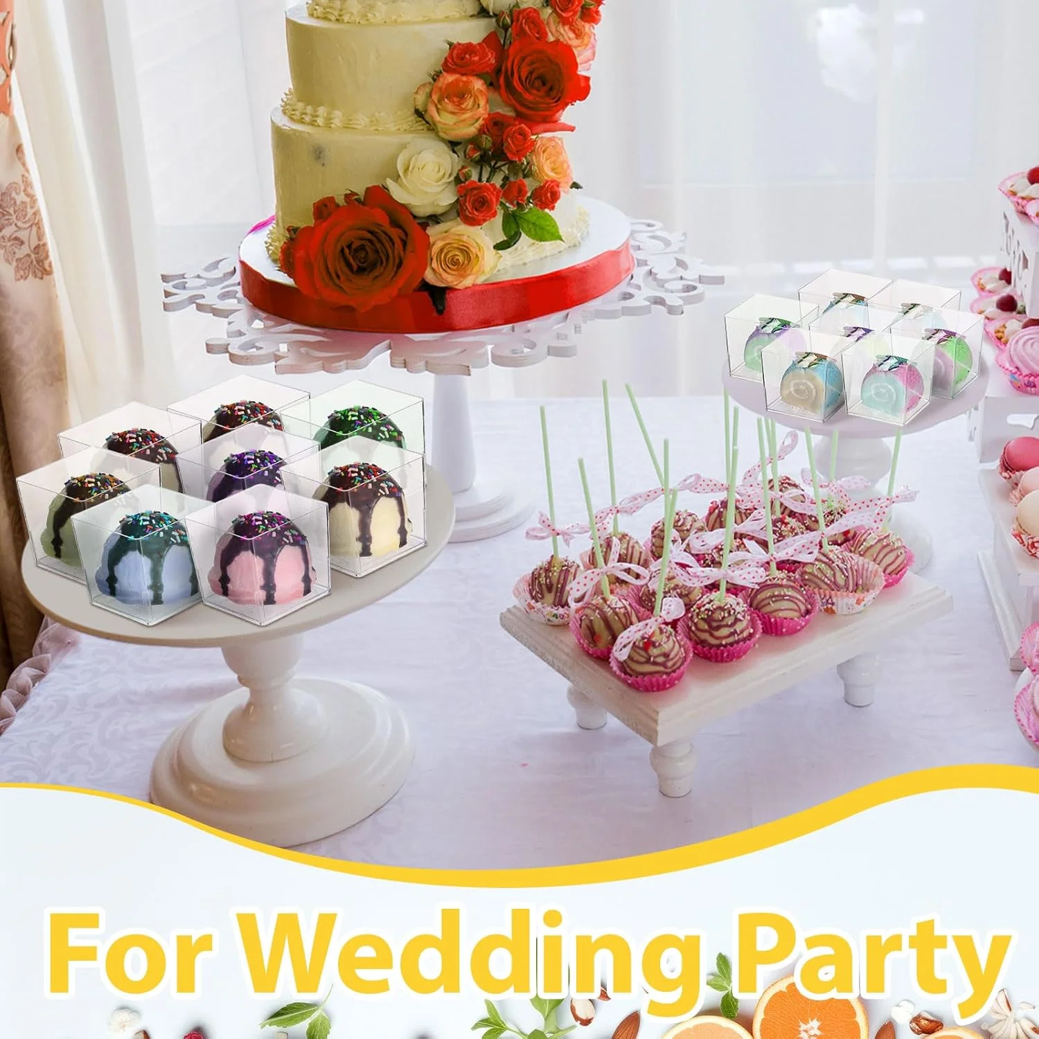 زوببه 150 عدد فنجان دسر 3 اونسی، فنجان های پیش غذا پلاستیکی شفاف، کاسه های دسر مربع کوچک، کاسه های سرو مینیاتوری برای مهمانی تست، جشن نوزاد، عروسی، هدیه جشن تولد