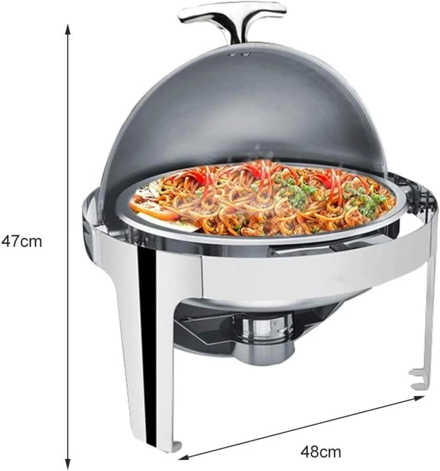 ظرف گرم نگهدارنده غذا استیل 6 لیتری، ست گرمکن بوفه، با ظروف غذا و نگهدارنده سوخت، ست حرفه ای گرم کننده غذا برای پذیرایی، بوفه و مهمانی ظرف گرم نگهدارنده غذا استیل 6 لیتری، ست گرمکن بوفه، با ظروف غذا و نگهدارنده سوخت، ست حرفه ای گرم کننده غذا برای پذیرایی، بوفه و مهمانی