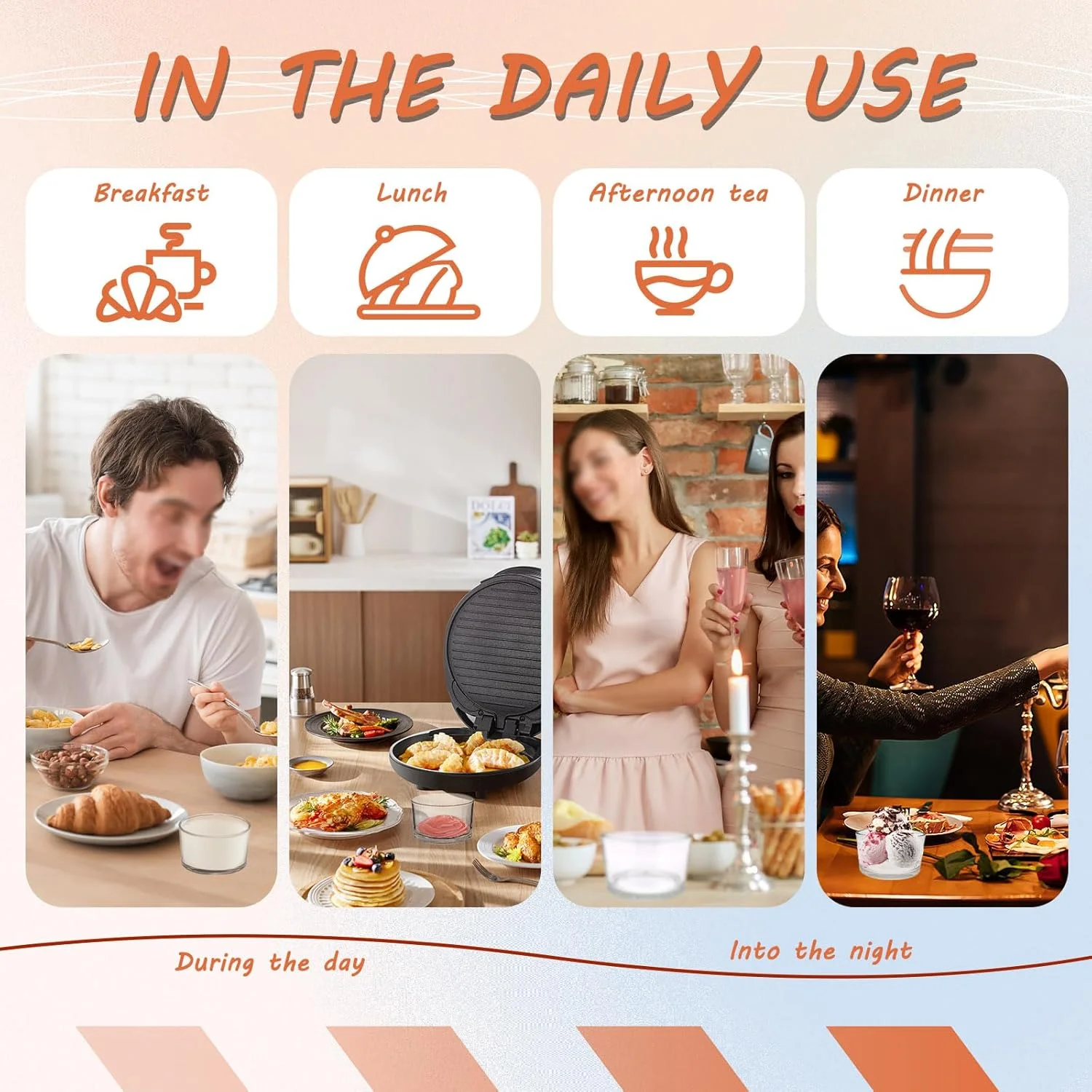 SNOMEL 8 Pieces Clear Small Trifle Bowl Cups Set, 6.76 OZ Serving Mini Glass Dessert Bowls Modern Design, Crystal Trifle Dish Centerpiece Decorative for Ice Cream Salad Fruit Cakes Party Pudding