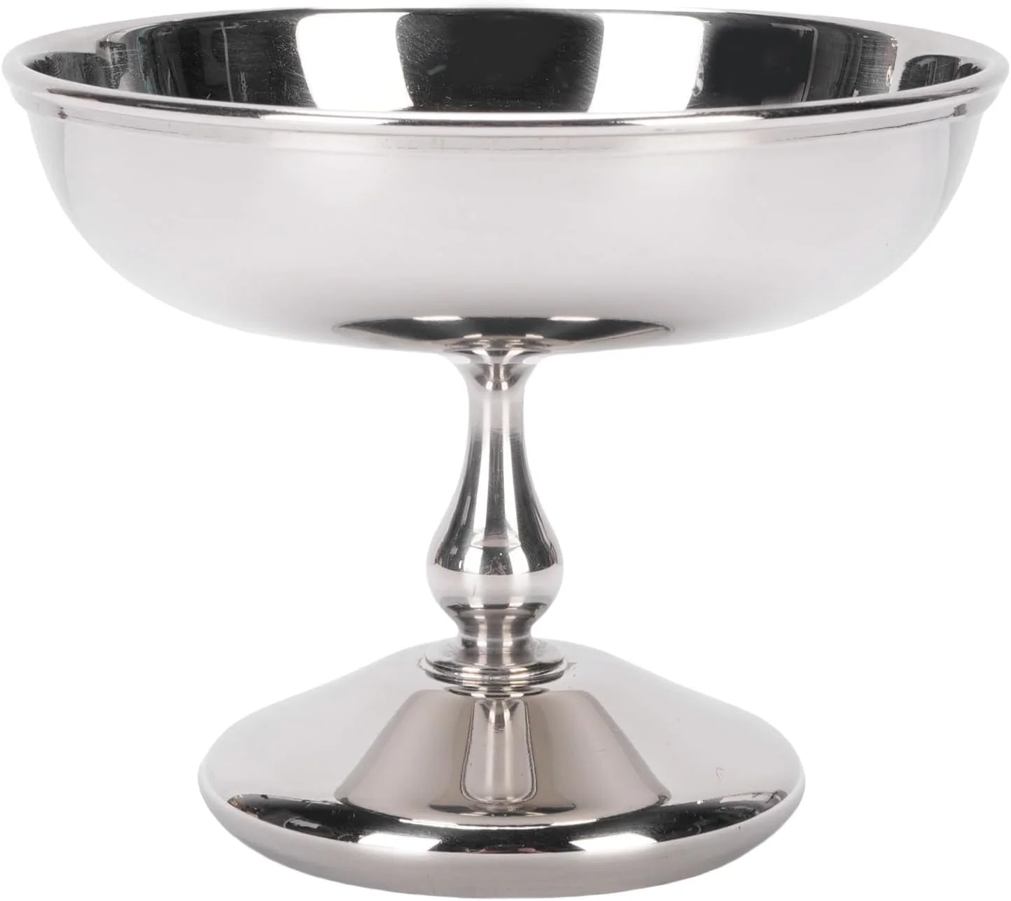 جام بستنی خوری استیل Oreilet، کاسه دسر با پایه گرد، کاسه سس، فنجان آب نبات اسنک برای ماست، سالاد، میوه، پودینگ، مهمانی کوکتل (2401-4)