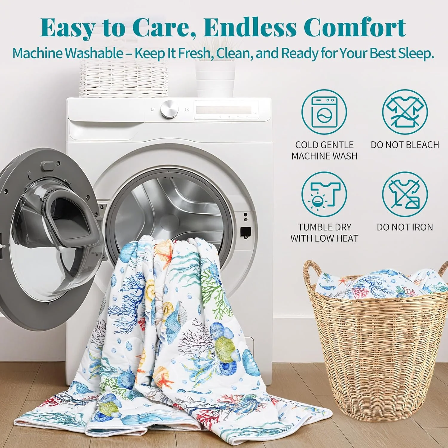 ست لحاف خنک کننده آپسرینگ، سایز کینگ، ست روتختی ساحلی دو رو، 3 تکه، لحاف خنک و سبک و تنفس پذیر برای افراد گرمایی، ست روتختی و رو بالشتی تابستانی (سبز، 264 * 228 سانتی متر) ست لحاف خنک کننده آپسرینگ، سایز کینگ، ست روتختی ساحلی دو رو، 3 تکه، لحاف خنک و سبک و تنفس پذیر برای افراد گرمایی، ست روتختی و رو بالشتی تابستانی (سبز، 264 * 228 سانتی متر)