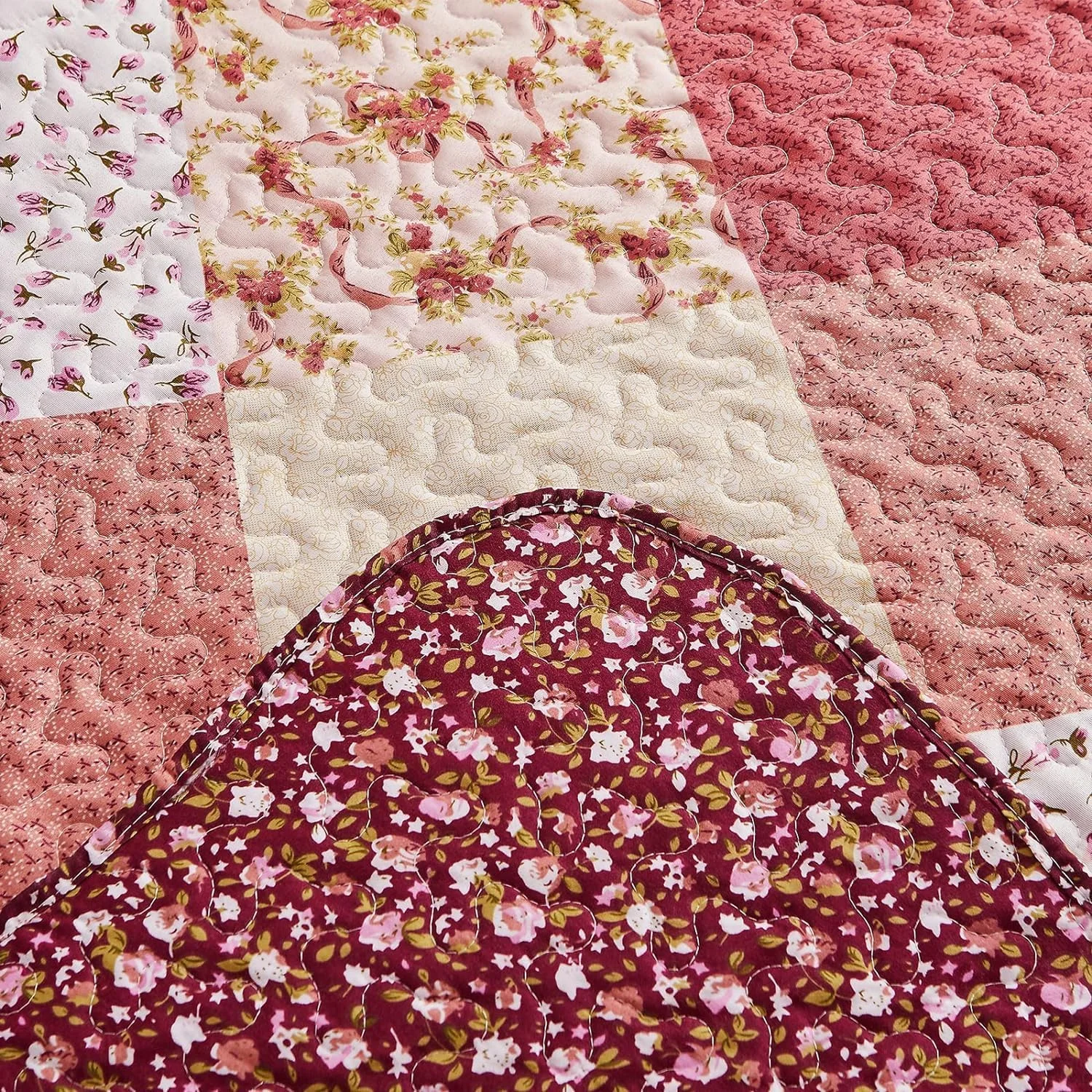 روتختی کینگ سایز 6 تکه Anglome مدل Ultrasonic - ست میکروفایبر بسیار نرم برس خورده - 1 روتختی (220x240 سانتی متر)، 1 ملحفه کش دار (180x200 سانتی متر)، 2 روبالشی (50x75 سانتی متر)، 2 رو کوسن (50x75 سانتی متر)