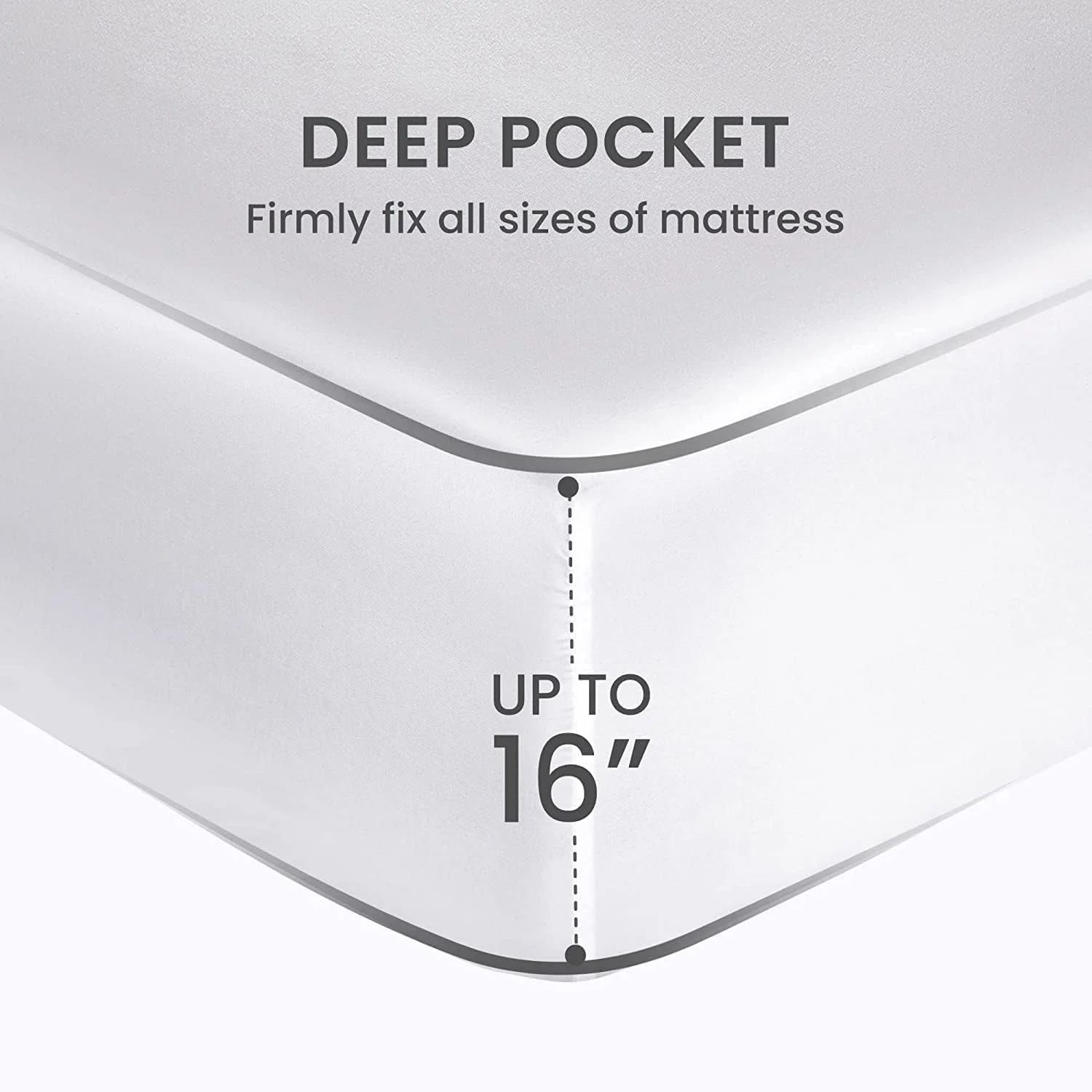 روتختی کینگ سایز 6 تکه Anglome Bedding مدل Ultrasonic - ست میکروفایبر فوق العاده نرم برس خورده - 1 روتختی (220x240 سانتی متر)، 1 ملحفه کش دار (180x200 سانتی متر)، 2 روبالشی (50x75 سانتی متر)، 2 شمس (50x75 سانتی متر)