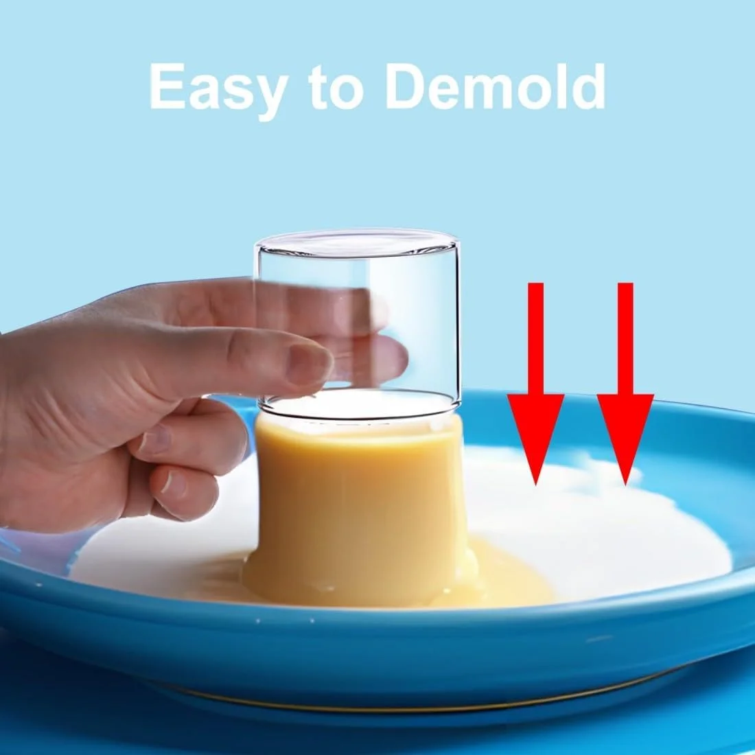 ست 4 تایی کاسه دسر، کاسه های شیشه ای پودینگ، ظروف پخت دسر، ظروف پخت پودینگ کاراملی، فنجان های دیپینگ، ظروف پخت بادوام، قابل استفاده در فر، برای کاپ کیک، پودینگ، تنقلات، ماست، پارفه، میوه، موس