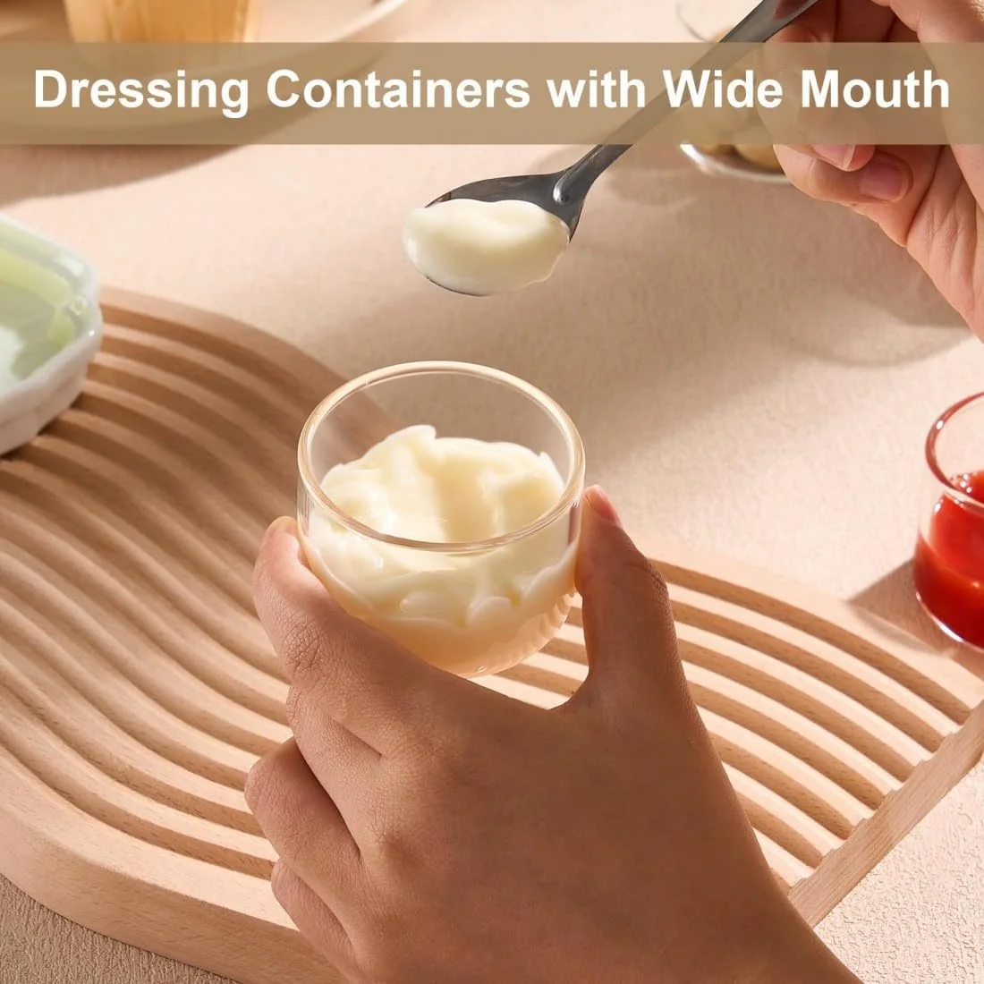 ست 4 تایی کاسه دسر، کاسه های شیشه ای پودینگ، ظروف پخت دسر، ظروف پخت پودینگ کاراملی، فنجان های دیپینگ، ظروف پخت بادوام، قابل استفاده در فر، برای کاپ کیک، پودینگ، تنقلات، ماست، پارفه، میوه، موس