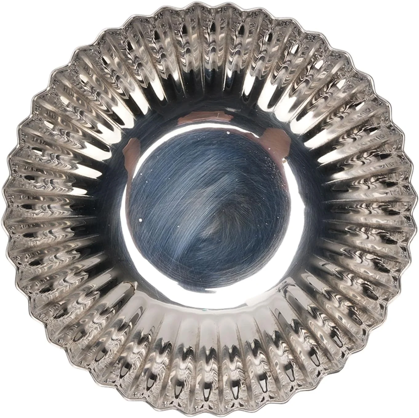 Depisuta Stainless Steel Ice Cream Bowl, Reusable Dessert Bowl Elegant Salad Dessert Holder for Salad Fruit Pudding Yogurt, Multi Functional Use (S 23 Inch)