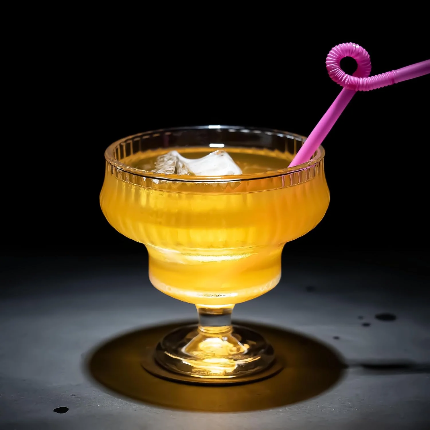 ظروف دسر بستنی سیستون همراه با قاشق، 300 میلی لیتر، جام های کریستالی سرو کوکتل میگو، کاسه میوه شیشه ای برای بستنی، سالاد، تنقلات، میلک شیک، ادویه جات، شربت، ظرف پایه دار ترایفل، لیوان های پارفه