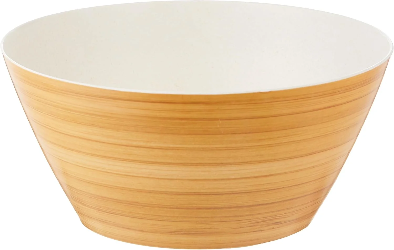 کاسه فیبر بامبو Cuisine Art - کاسه های گرد، قهوه ای، 25 سانتی متر، BD-BF-58