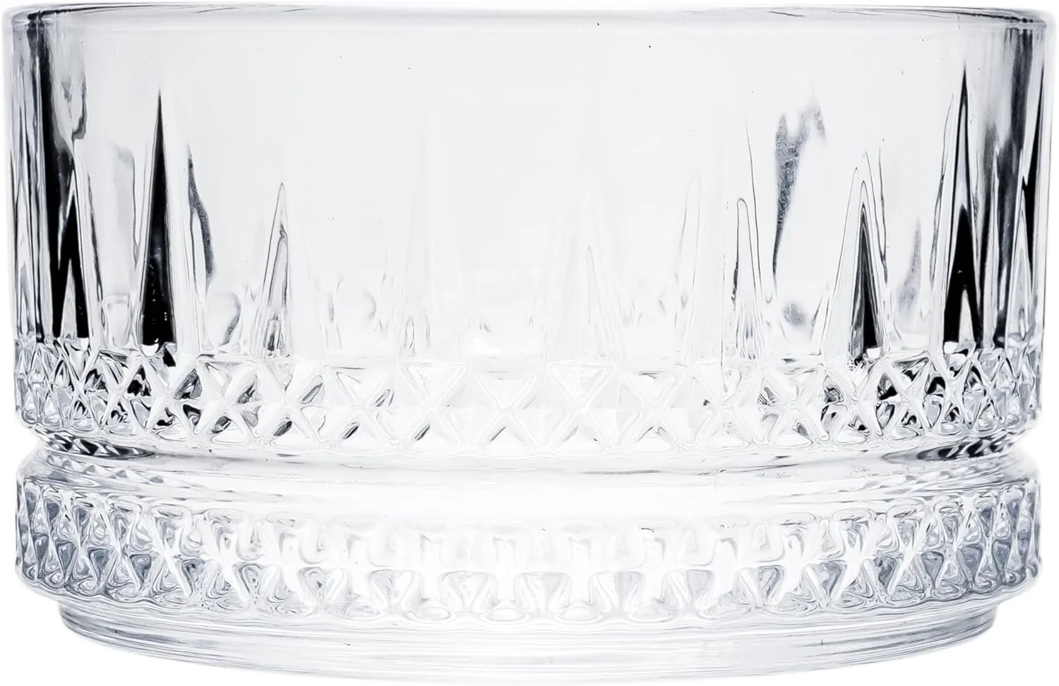 کاسه دسر شیشه ای Cuisine Art، 220 میلی لیتر -J، شفاف، 6 عدد