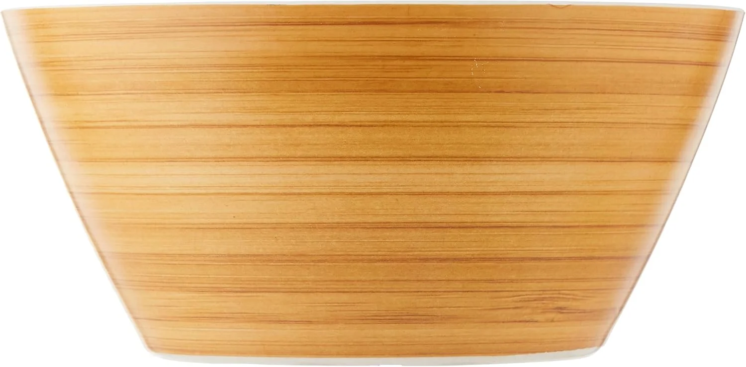 کاسه فیبر بامبو Cuisine Art - کاسه های گرد، قهوه ای، 25 سانتی متر، BD-BF-58