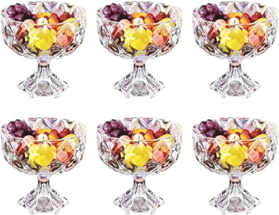 ظروف بستنی خوری مارتویا 300 میلی لیتری، مناسب دسر، میلک شیک، میوه، بستنی سان‌دی، ژله و پودینگ، مناسب برای خانه، رستوران و مهمانی، قابل شستشو در ماشین ظرفشویی