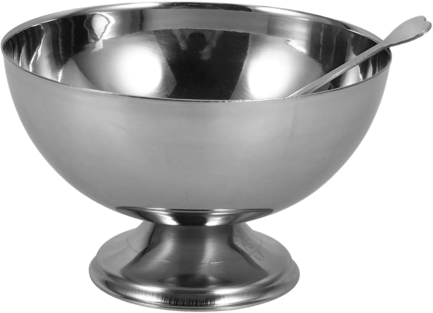 یک عدد کاسه بستنی خوری استیل، کاسه دسر گرد، کاسه دسر مینی، کاسه سالاد مهمانی، کاسه آب نبات، کاسه کوچک بستنی، کاسه آب نبات - نقره ای یک عدد کاسه بستنی خوری استیل، کاسه دسر گرد، کاسه دسر مینی، کاسه سالاد مهمانی، کاسه آب نبات، کاسه کوچک بستنی، کاسه آب نبات - نقره ای