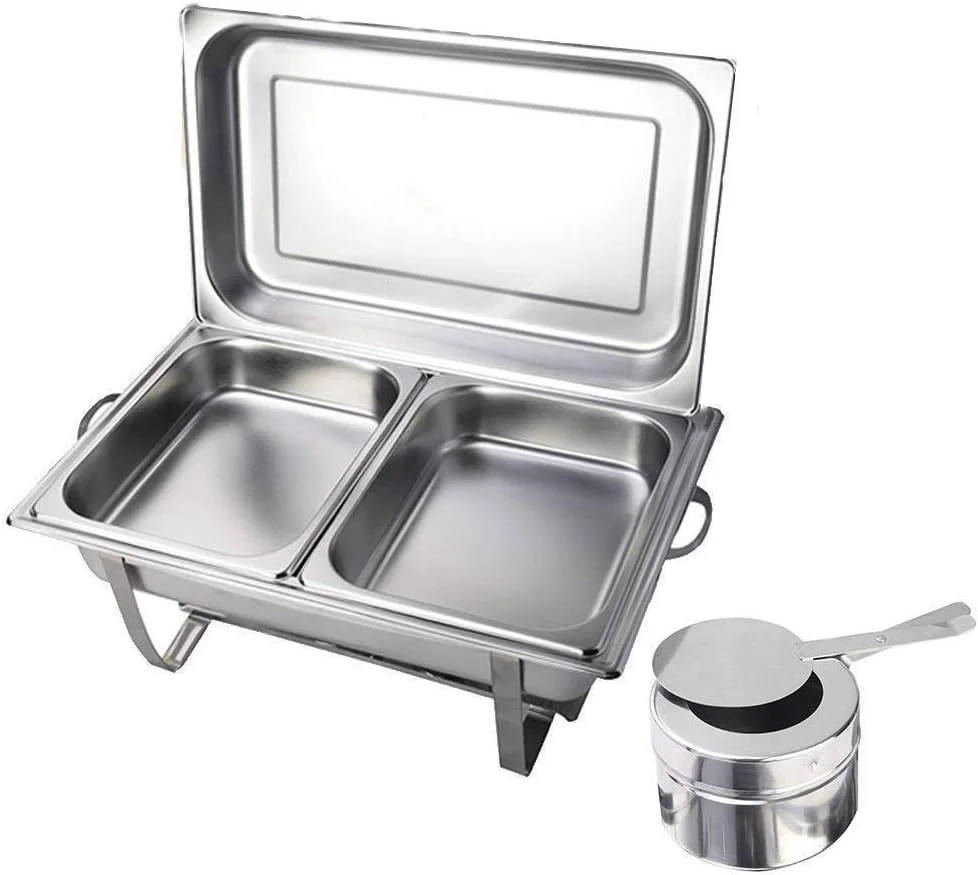 ست ظروف گرم نگهدارنده استیل حرفه ای کانکس HYLH، 2 عددی
