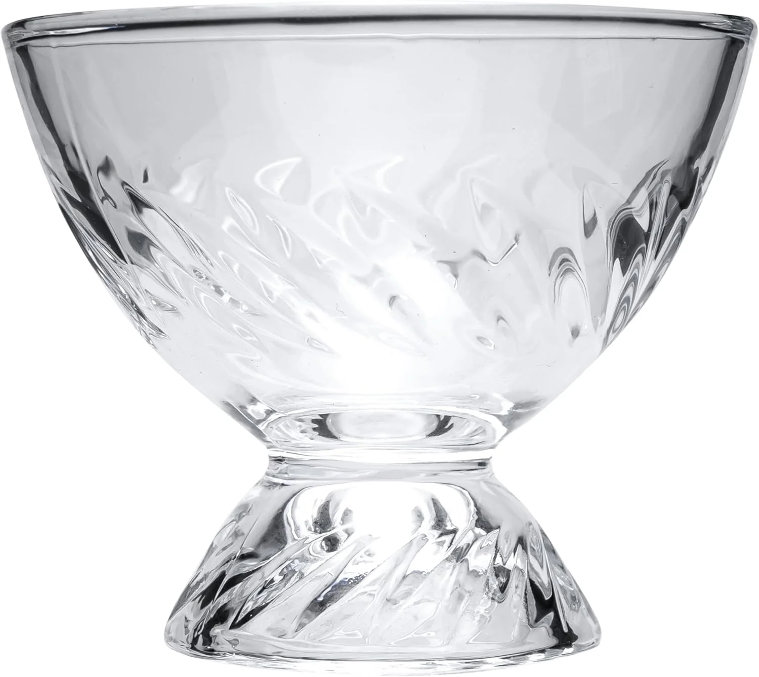 کاسه دسر شیشه ای Cuisine Art، 140 میلی لیتر - J، شفاف، 6 عدد