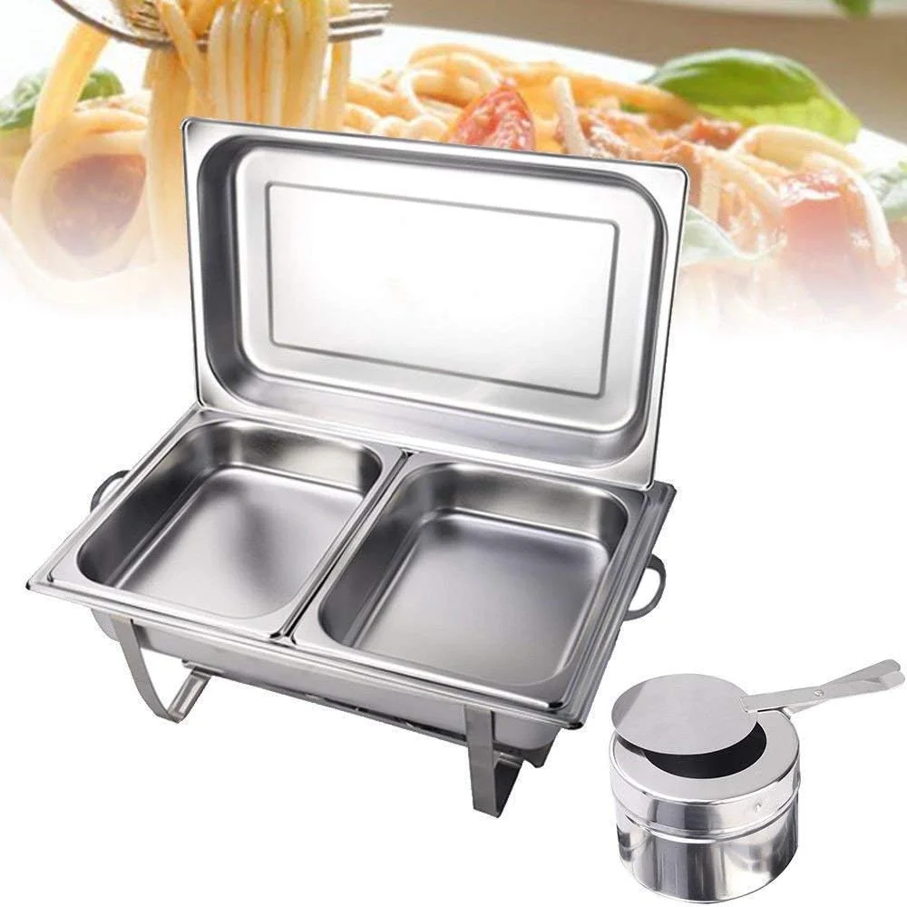 ست ظروف گرم نگهدارنده استیل حرفه ای کانکس HYLH، 2 عددی