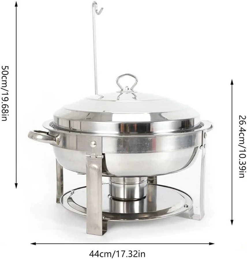 ظرف گرم کننده 7.5 لیتری، گرمکن غذا، ظرف گرم کننده استیل ضد زنگ، ست بوفه گرمکن غذا برای مهمانی ها، بوفه ها، عروسی ها، ضیافت ها، رویدادهای پذیرایی ظرف گرم کننده 7.5 لیتری، گرمکن غذا، ظرف گرم کننده استیل ضد زنگ، ست بوفه گرمکن غذا برای مهمانی ها، بوفه ها، عروسی ها، ضیافت ها، رویدادهای پذیرایی