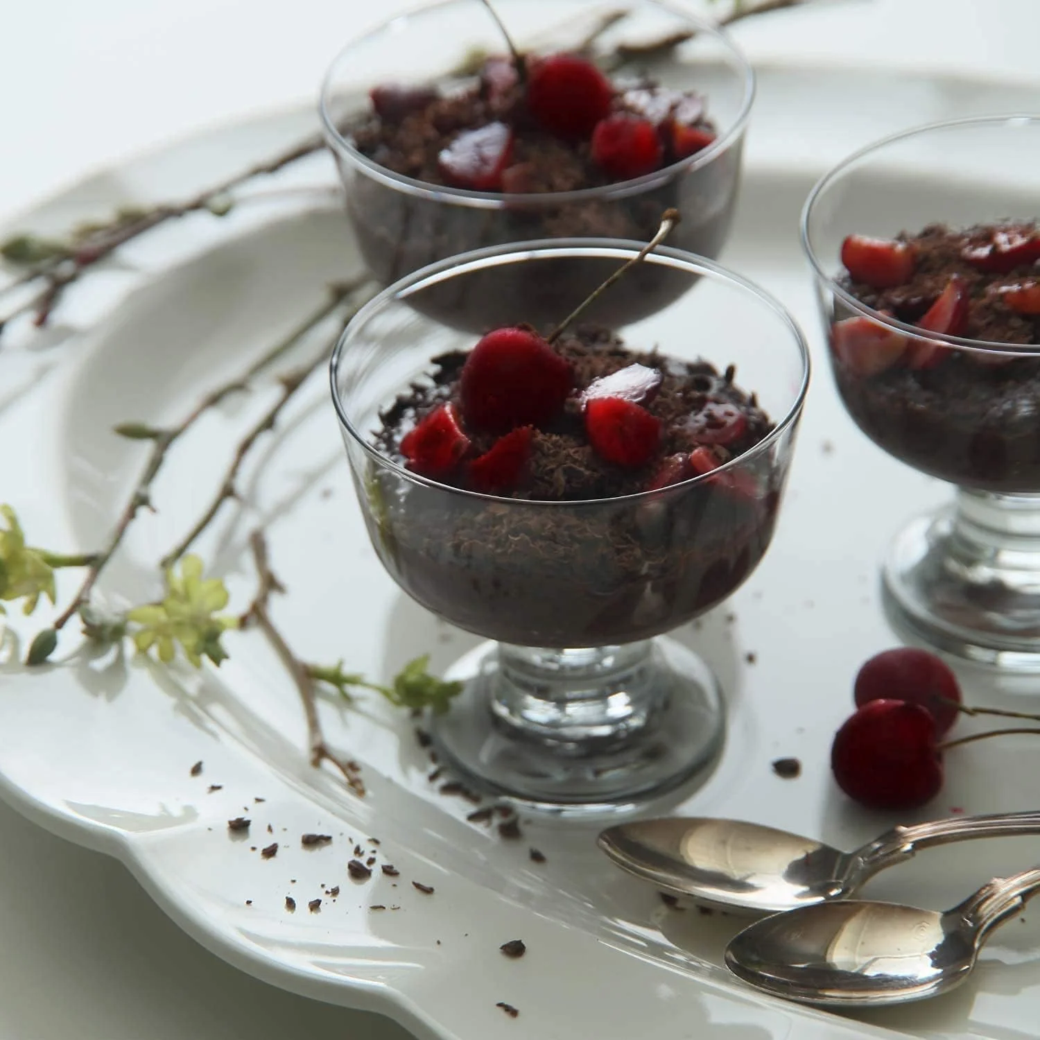 ظروف بستنی خوری لاو، بسته 6 عددی - جام های دسر شیشه ای برای بستنی، 280 میلی لیتر - جام های دسر شیشه ای - ظروف بستنی خوری شفاف - ساخت اروپا