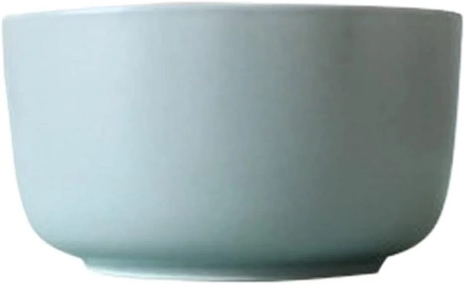 COKYIS کاسه های آشپزخانه، کاسه برنج سرامیکی تکه ای، کاسه نودل خانگی با طرح خلاقانه، کاسه فرنی، کاسه دسر، یک عدد (رنگ: Hortel)